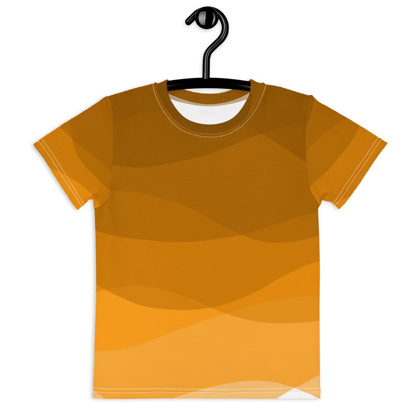 Tangerine Whirlpool Kids crew neck t-shirt