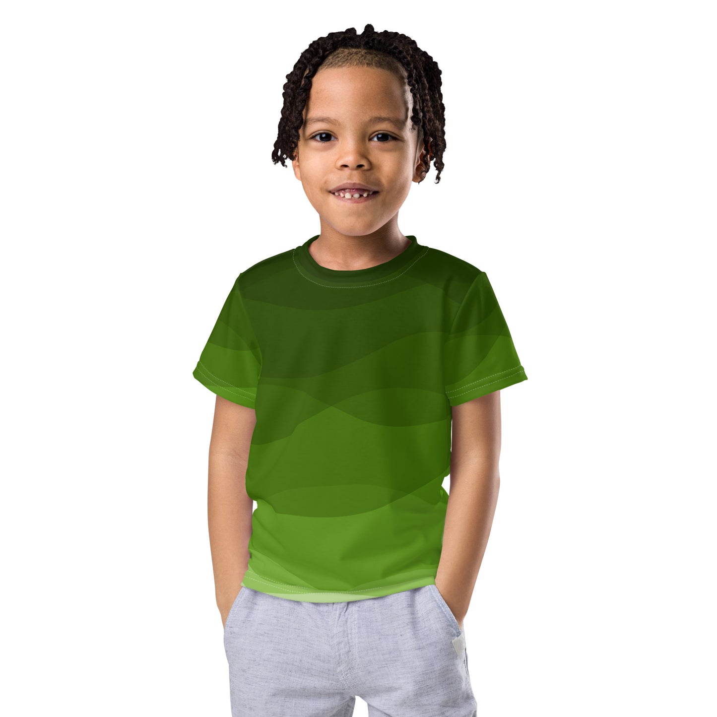 Mossy Beach Kids crew neck t-shirt