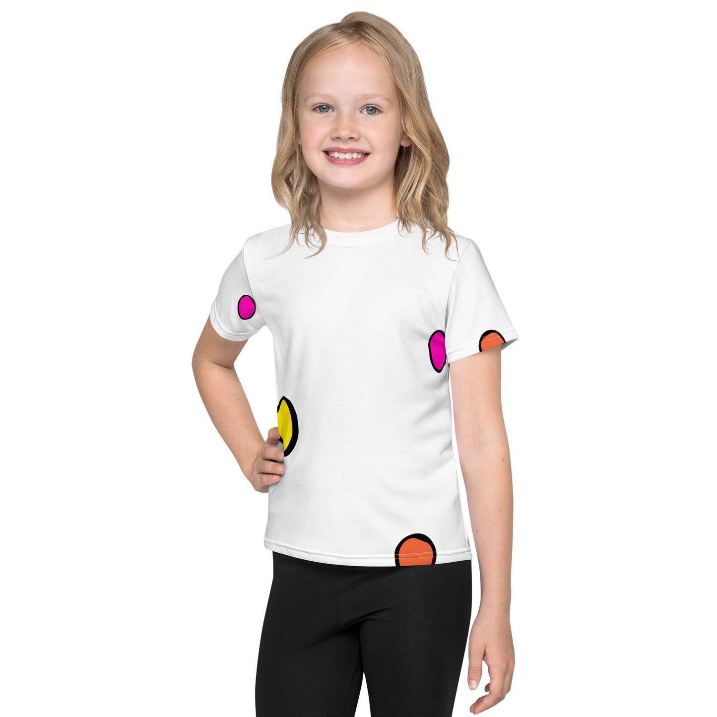 Dots Kids crew neck t-shirt