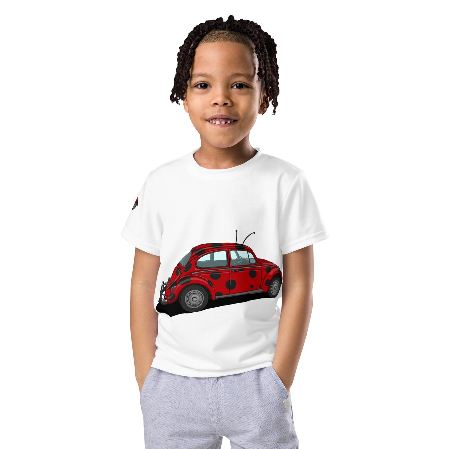 Lady VW Ladybug Kids crew neck t-shirt