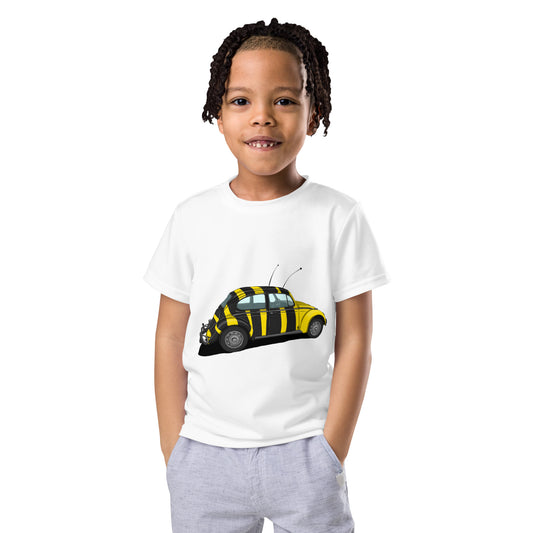 VW Bug Bee Kids crew neck t-shirt