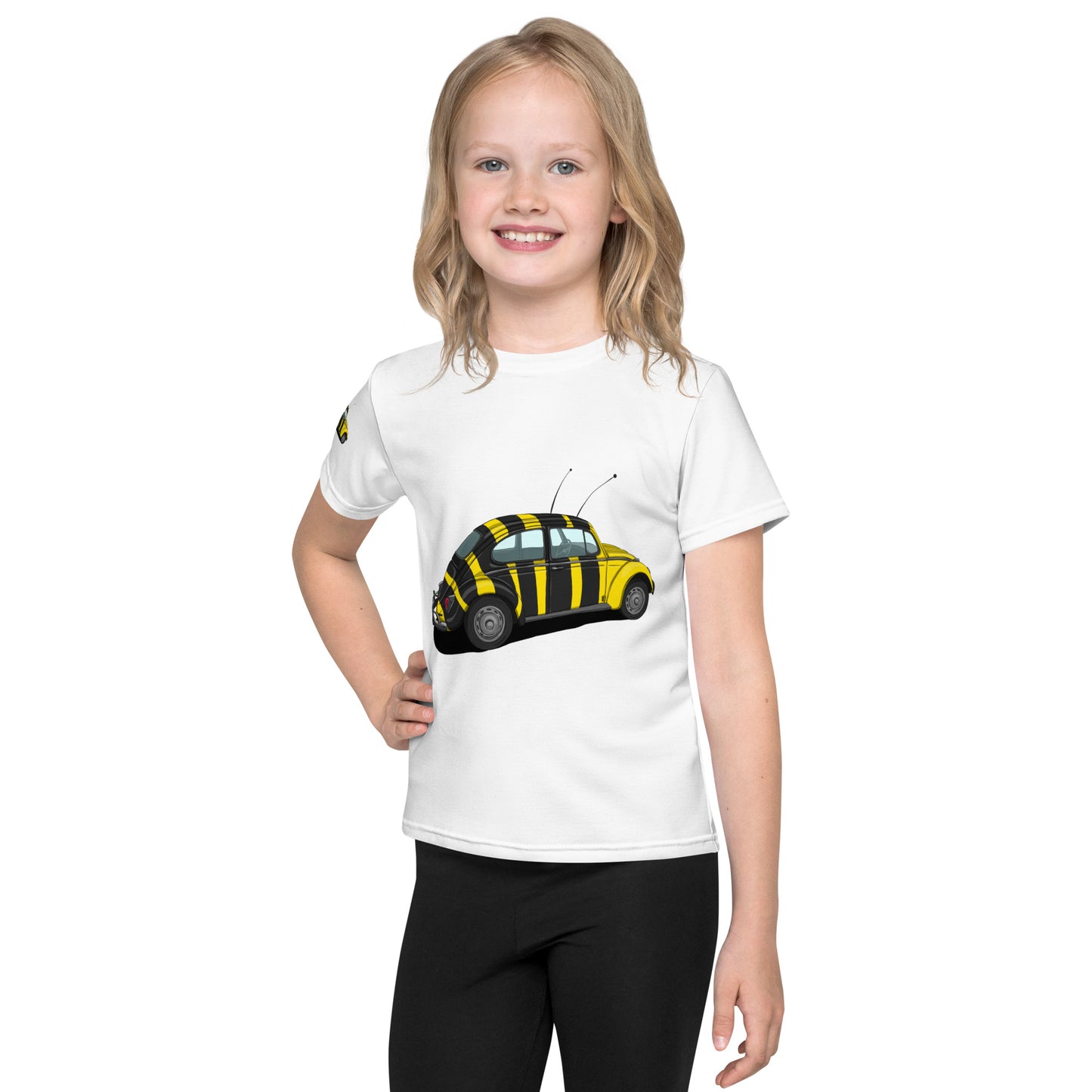 VW Bug Bee Kids crew neck t-shirt