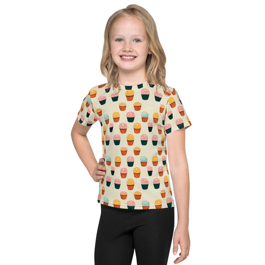 Cheerful Medley Girl’s crew neck t-shirt