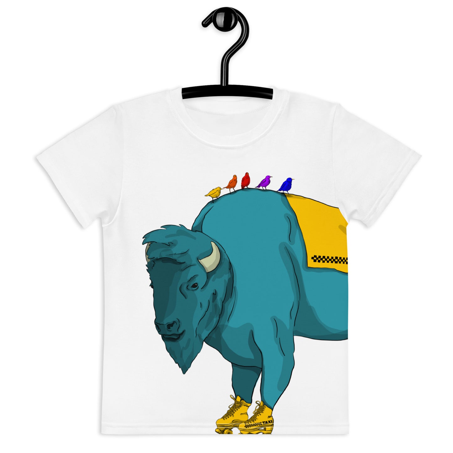 Commuter Bison Girl’s crew neck t-shirt