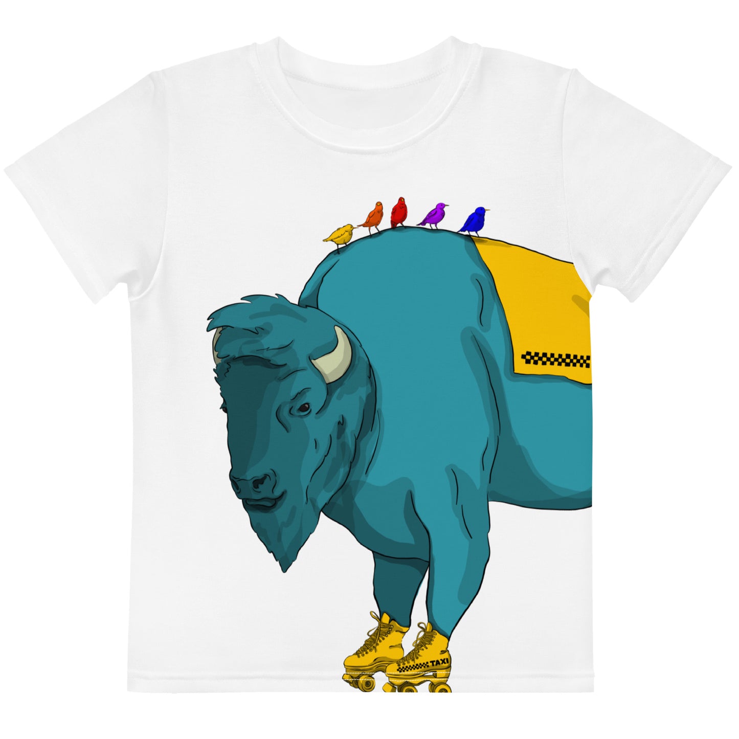 Commuter Bison Girl’s crew neck t-shirt