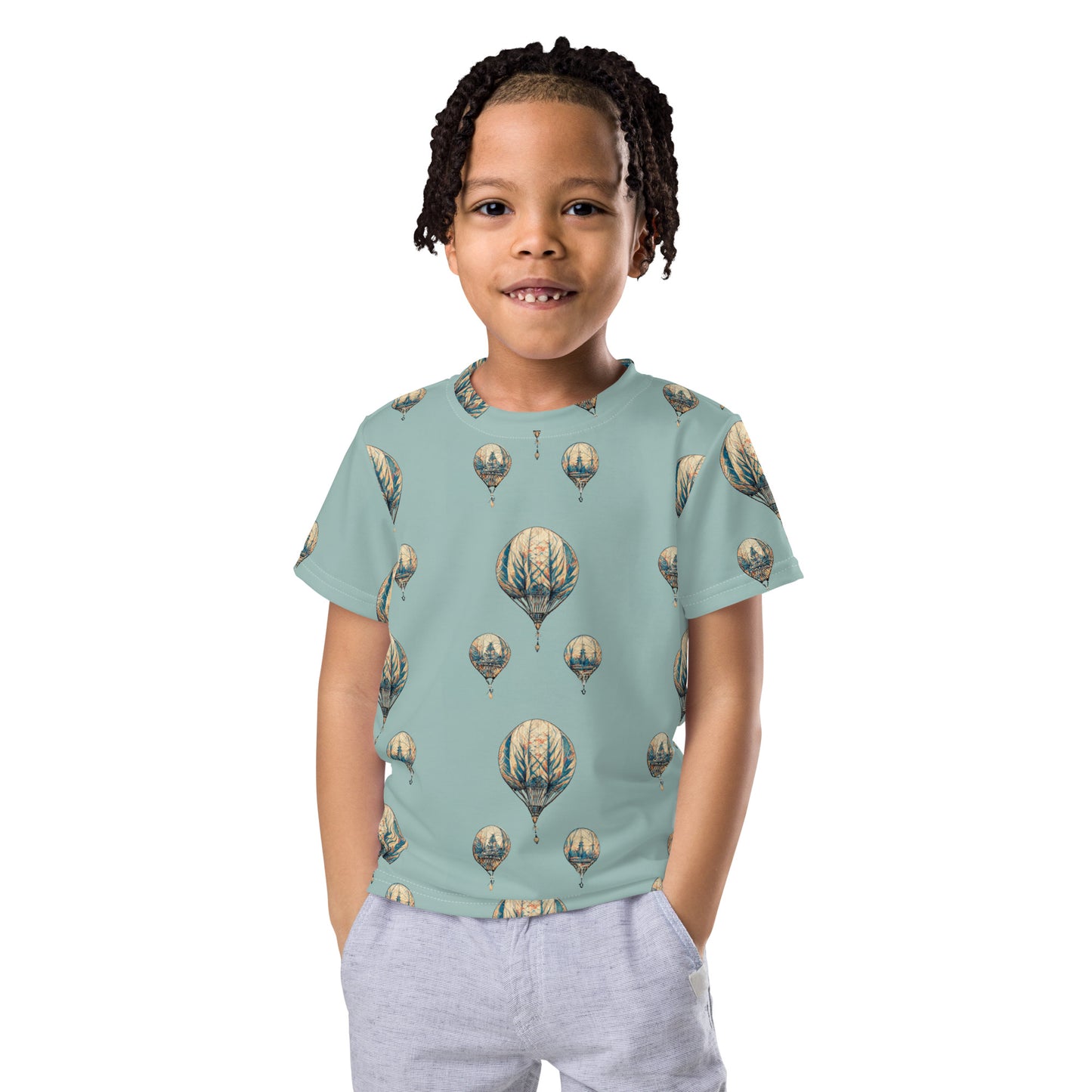 Dreamy Ascent Boy’s crew neck t-shirt