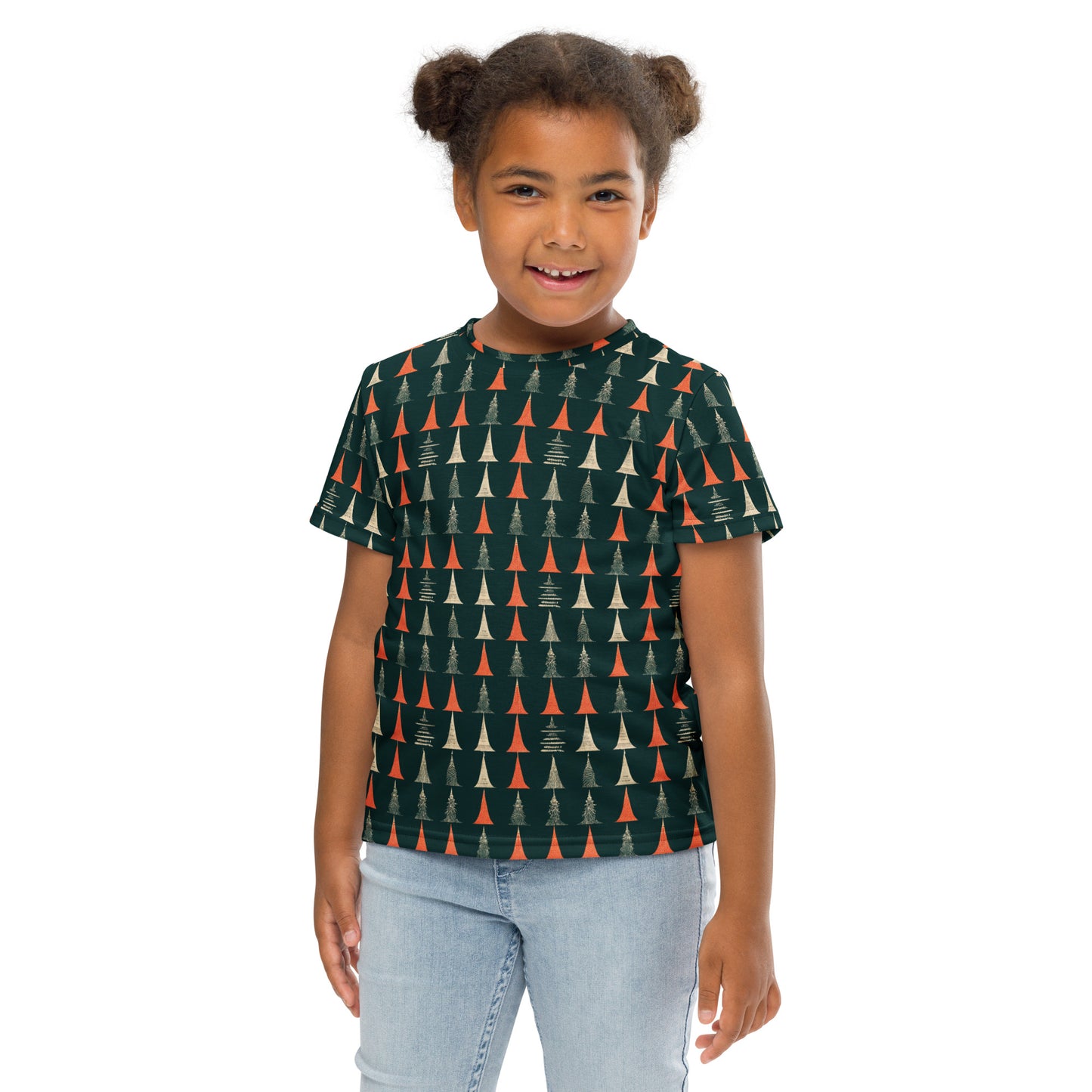 Holiday Tree Symphony Girl’s crew neck t-shirt