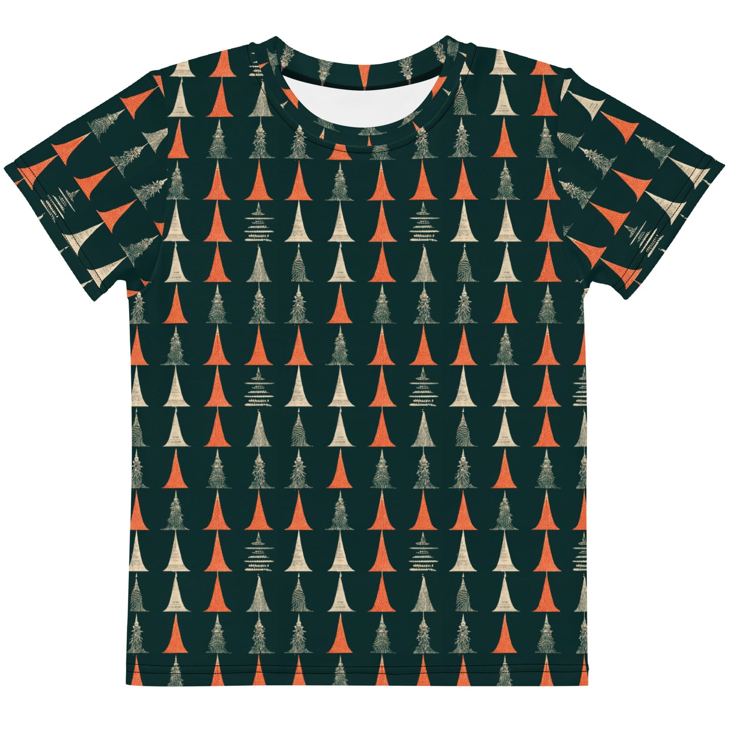 Holiday Tree Symphony Boy’s crew neck t-shirt