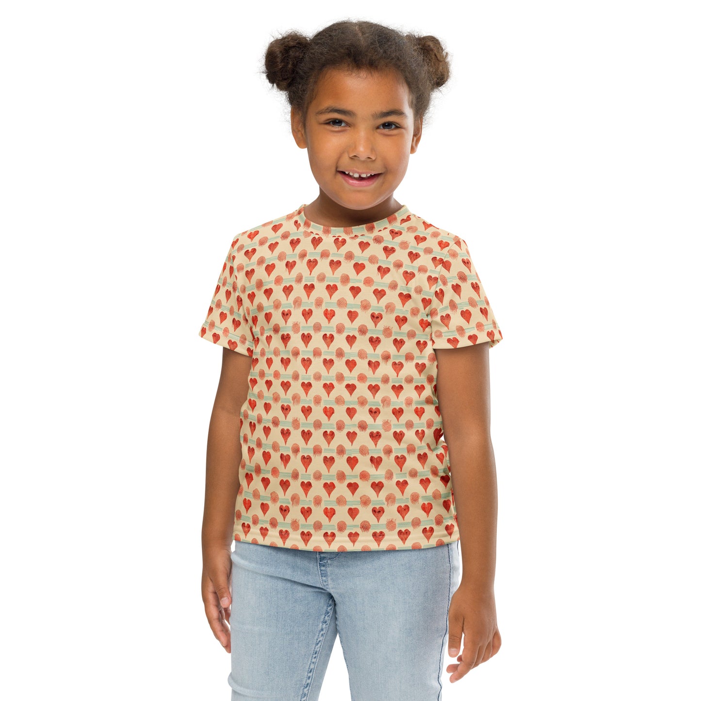 Loves Prints Girl’s crew neck t-shirt