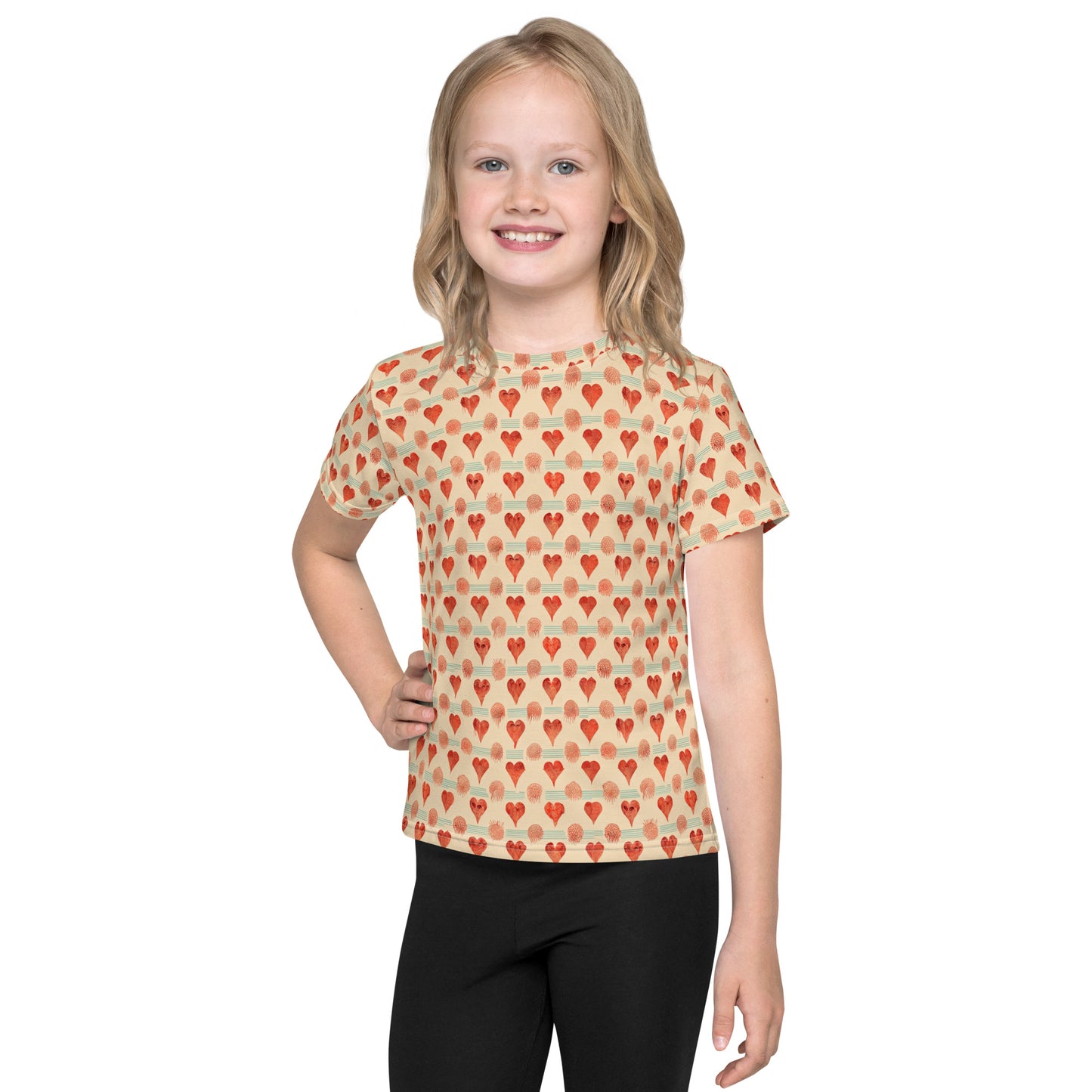 Loves Prints Girl’s crew neck t-shirt