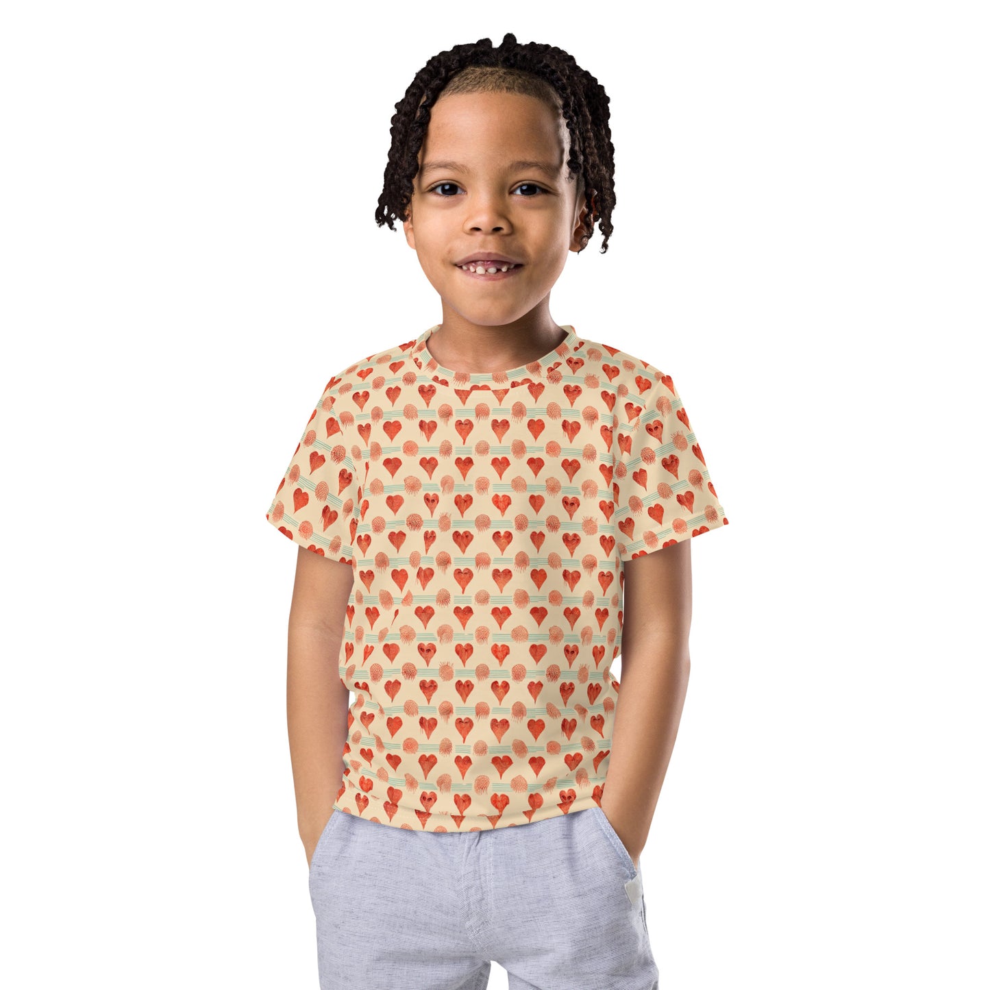 Loves Prints Boy’s crew neck t-shirt