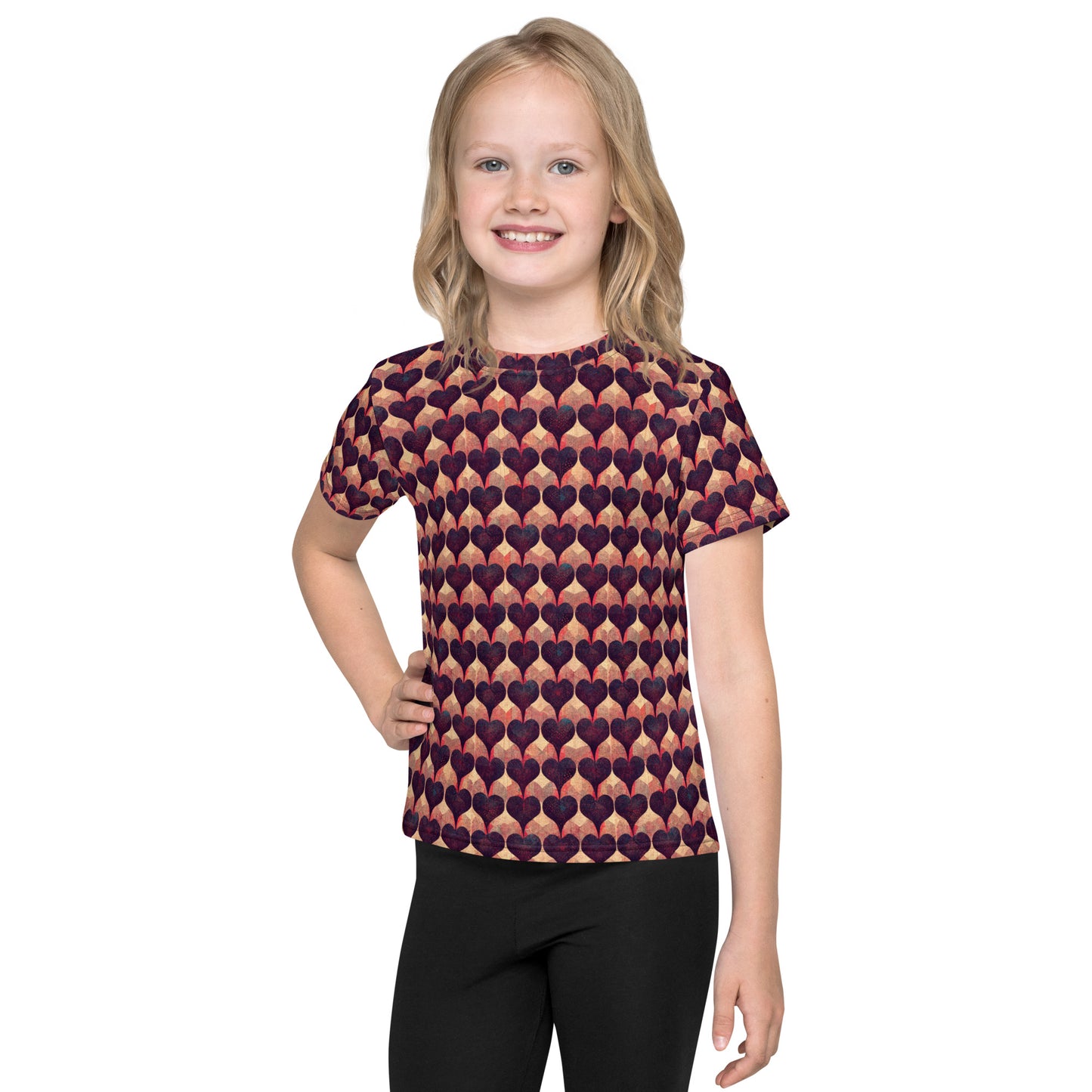 Loves Tapestry Girl’s crew neck t-shirt