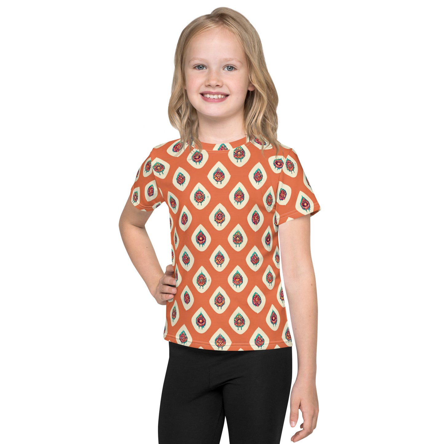 Mango Tango Girl’s crew neck t-shirt