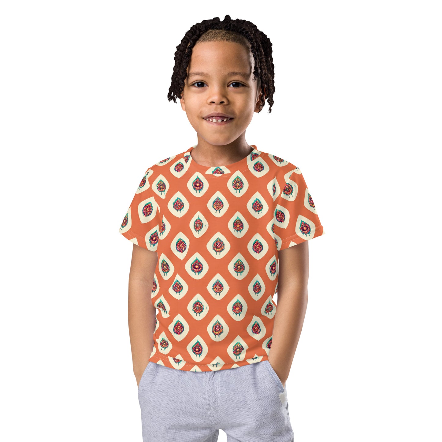 Mango Tango Boy’s crew neck t-shirt