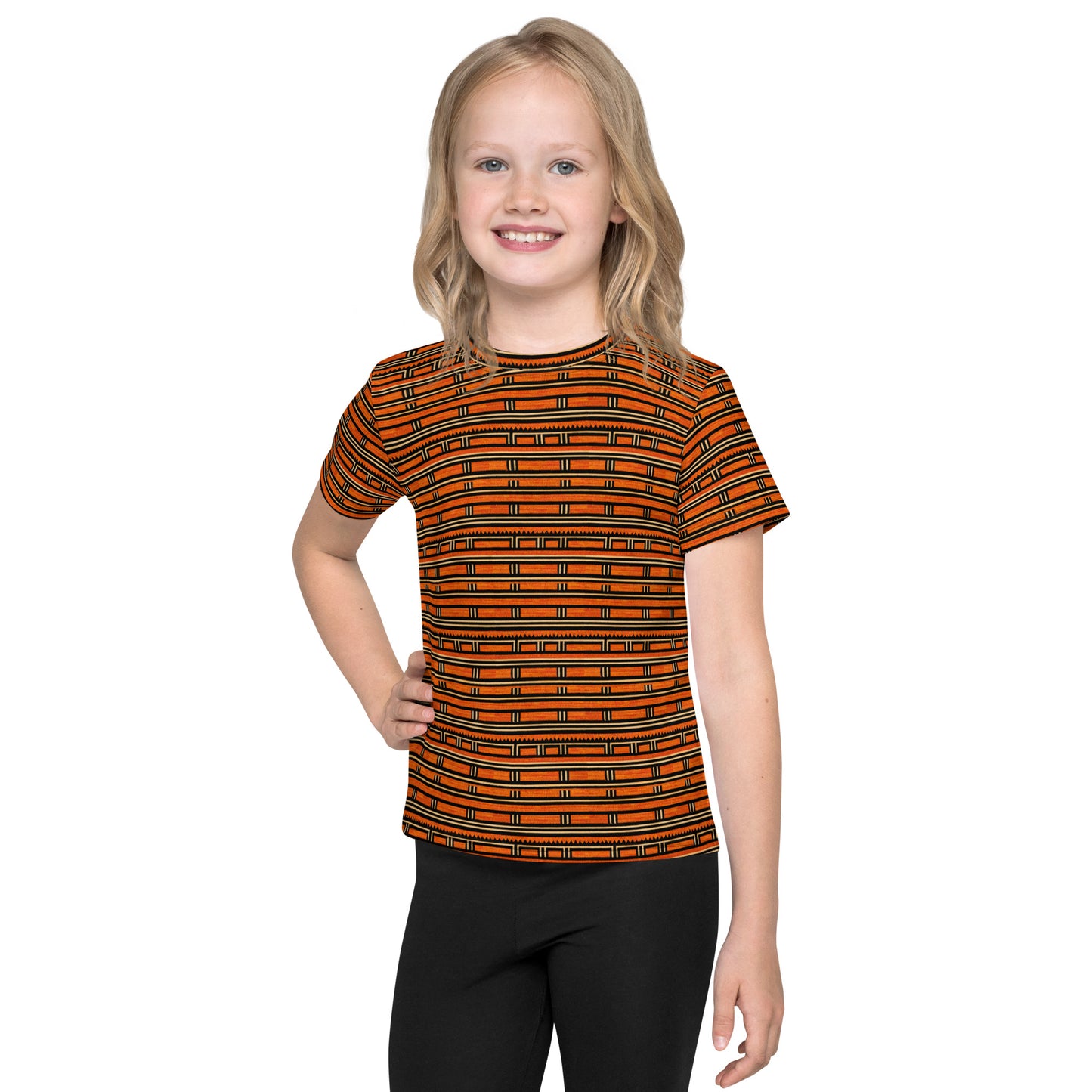 Nightfall Bricks Girl’s crew neck t-shirt