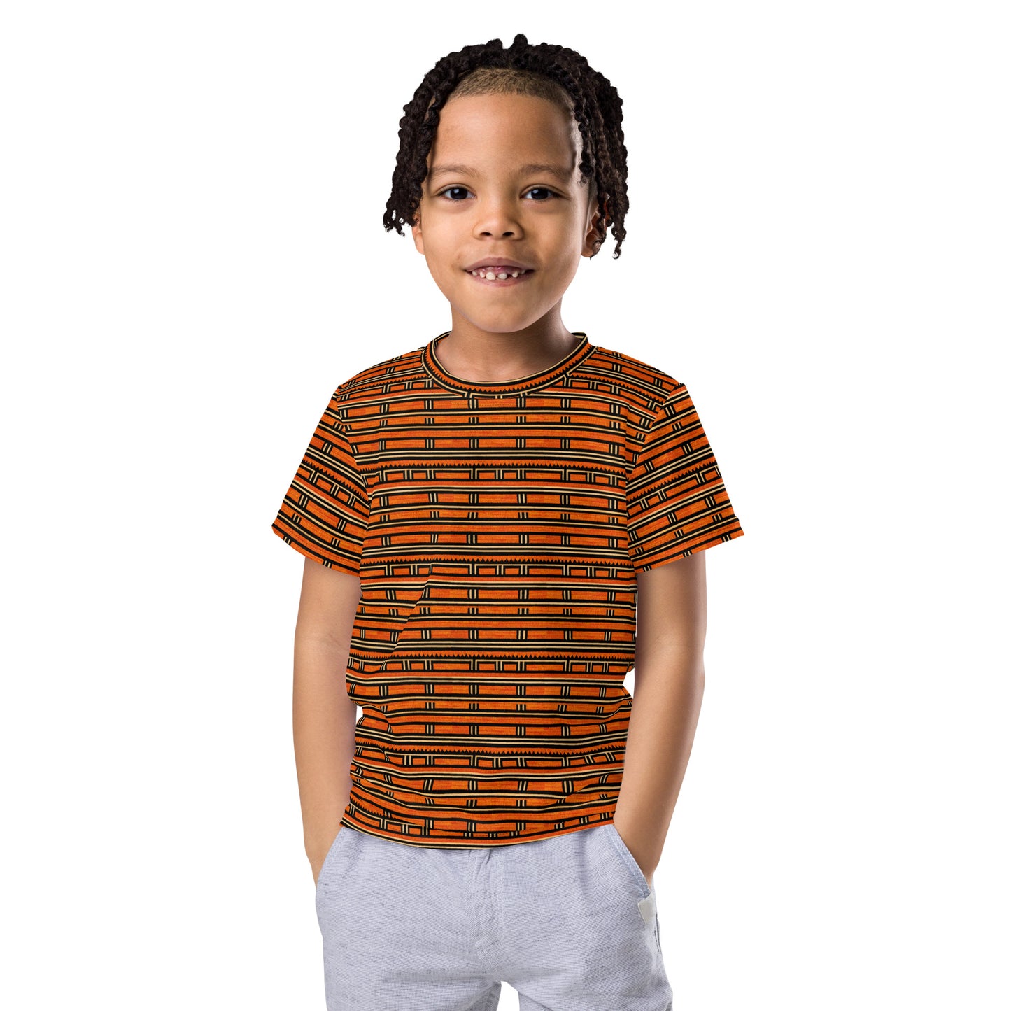 Nightfall Bricks Boy’s crew neck t-shirt