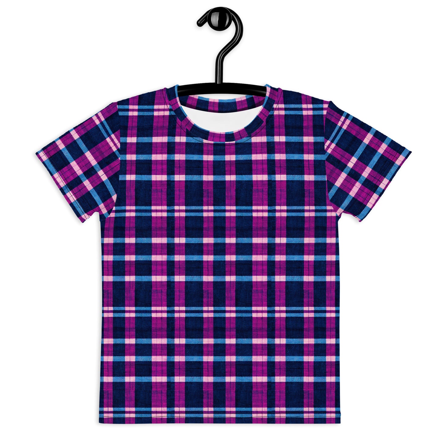 Royal Highlander Plaid Girl’s crew neck t-shirt