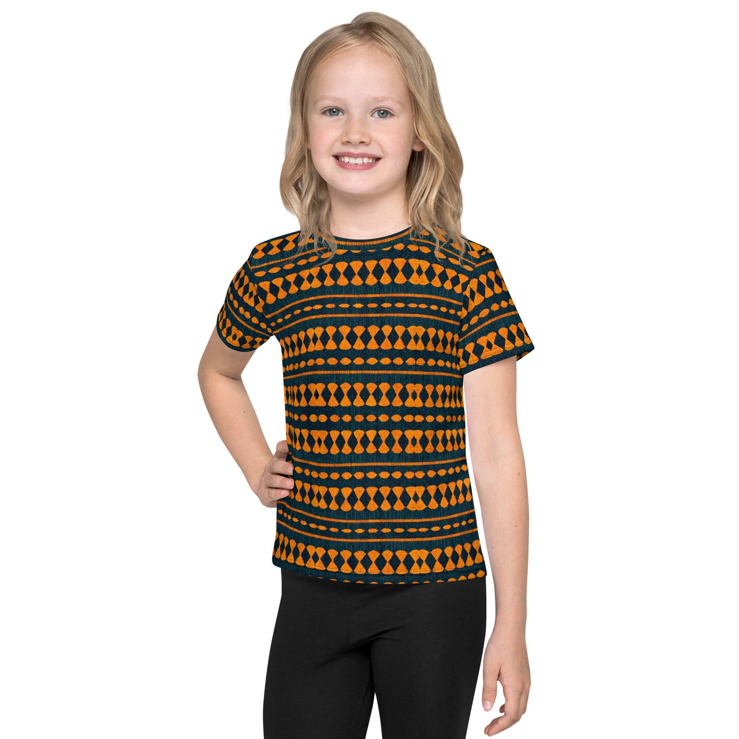 Safari Symphony Girl’s crew neck t-shirt