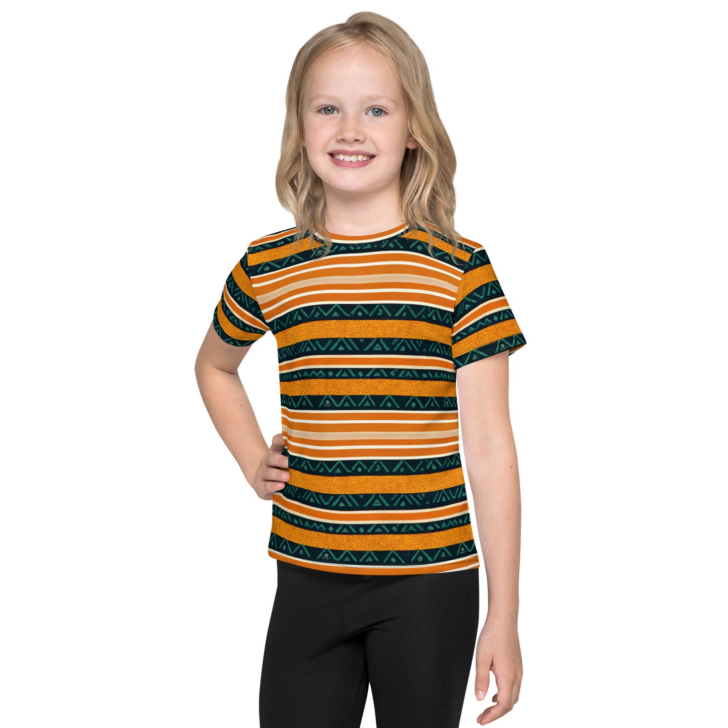 Serengeti Symphony Girl’s crew neck t-shirt