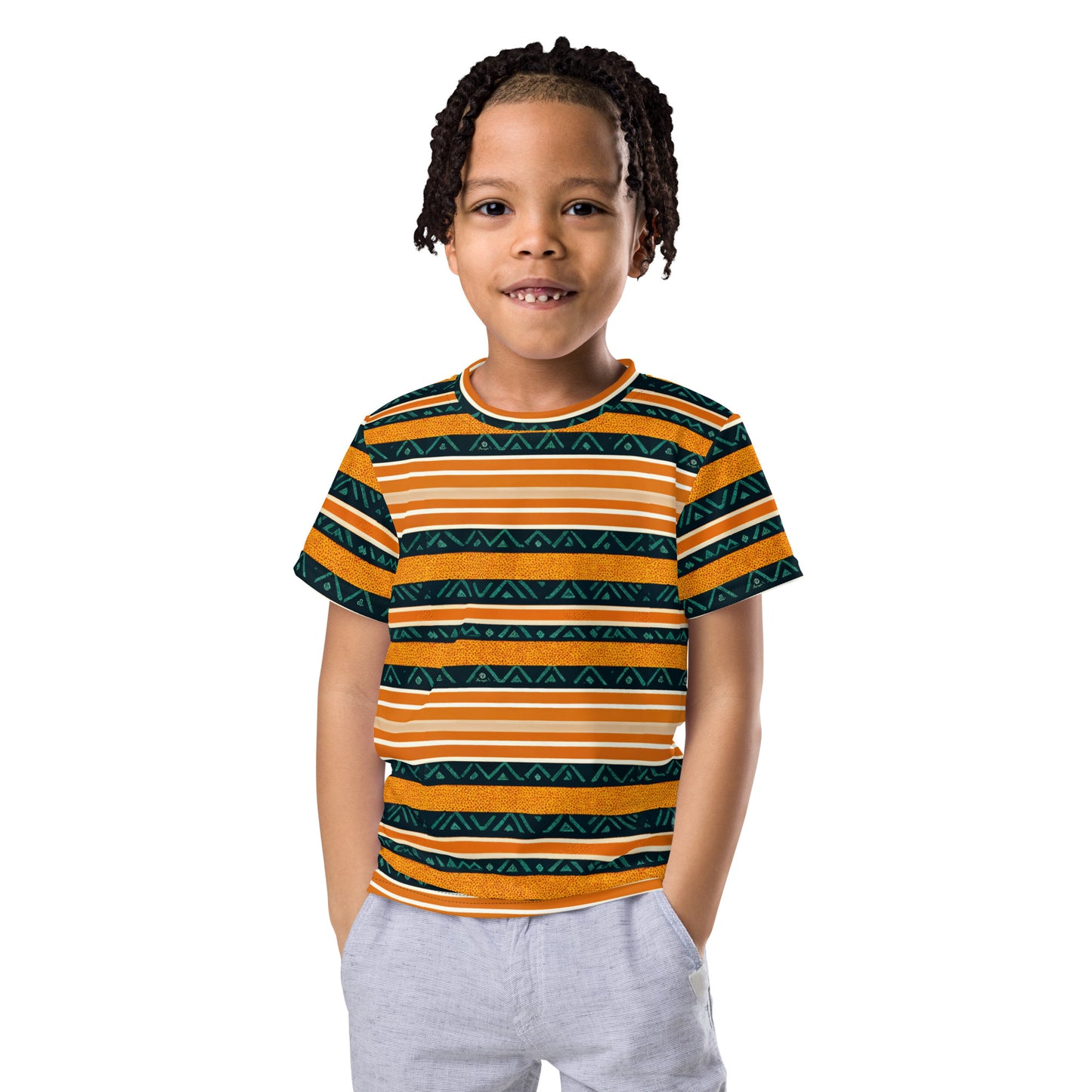 Serengeti Symphony Boy’s crew neck t-shirt