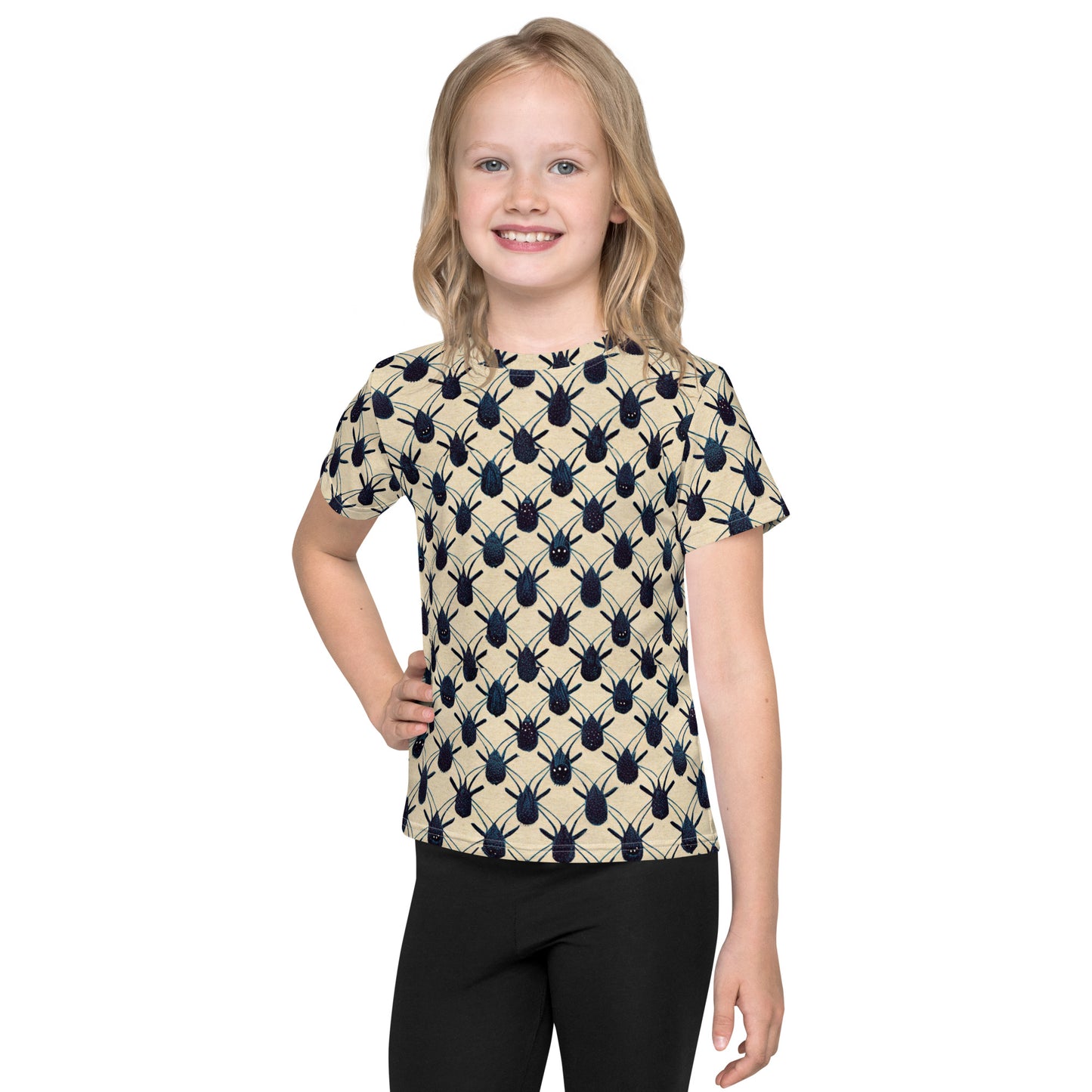 Spider Weave Girl’s crew neck t-shirt