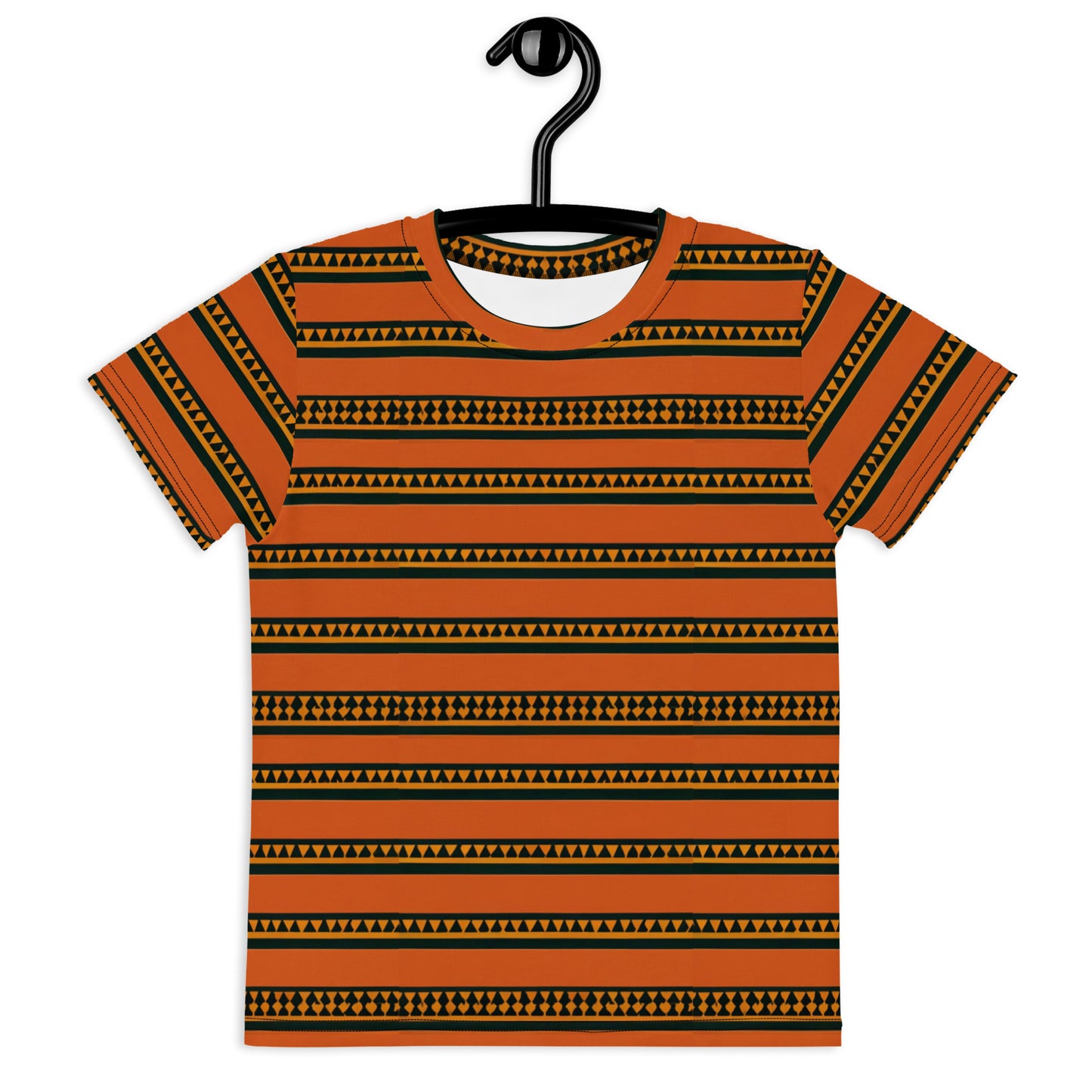 Timbuktu Tangerine Tapestry Girl’s crew neck t-shirt