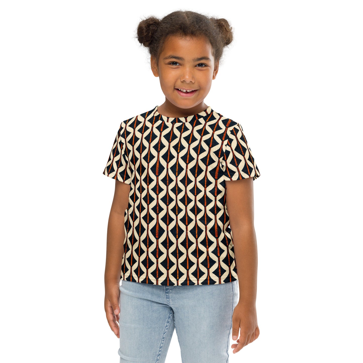 Tribal Tones In Harmony Girl’s crew neck t-shirt