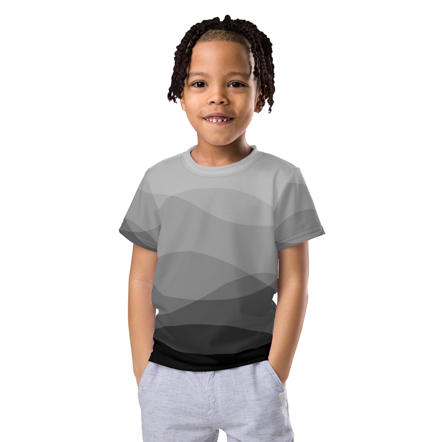 Shadow Swells Kids crew neck t-shirt