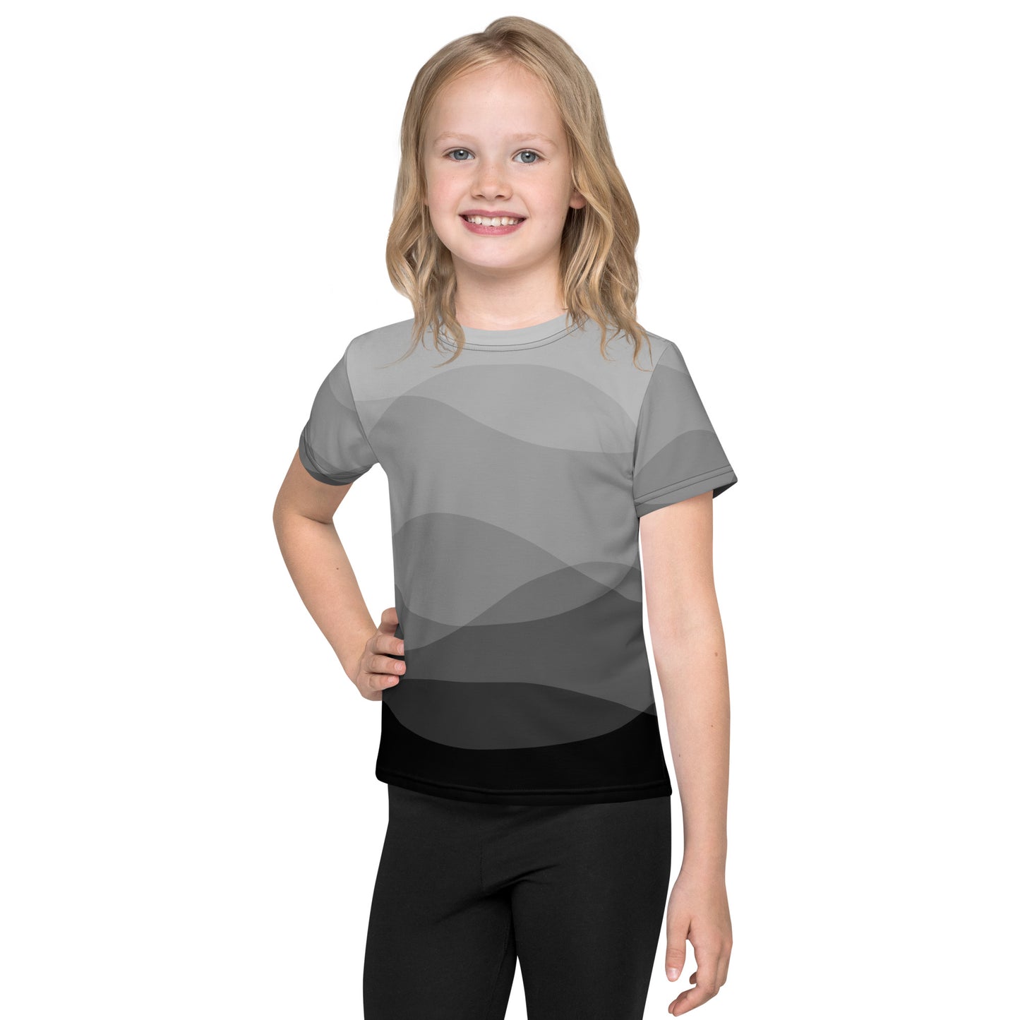 Shadow Swells Girl’s crew neck t-shirt