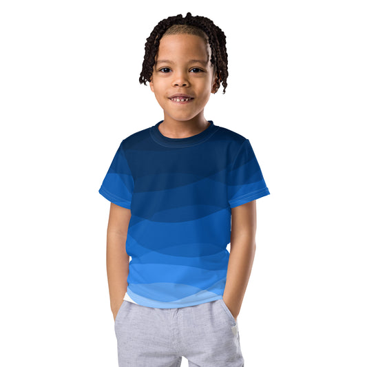 Nautical Indigo Boy’s crew neck t-shirt