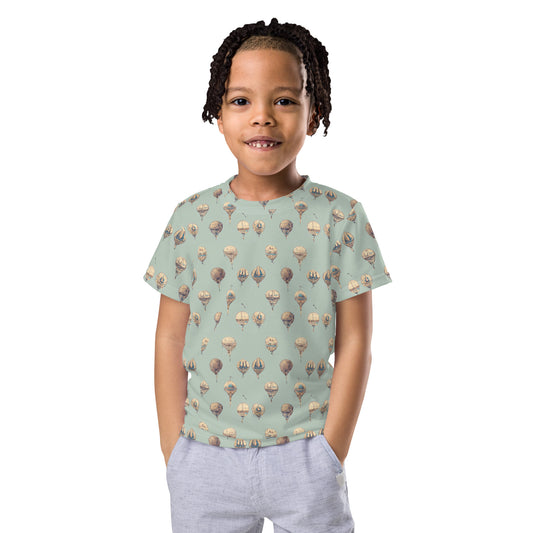 Floating Fantasy Boy’s crew neck t-shirt