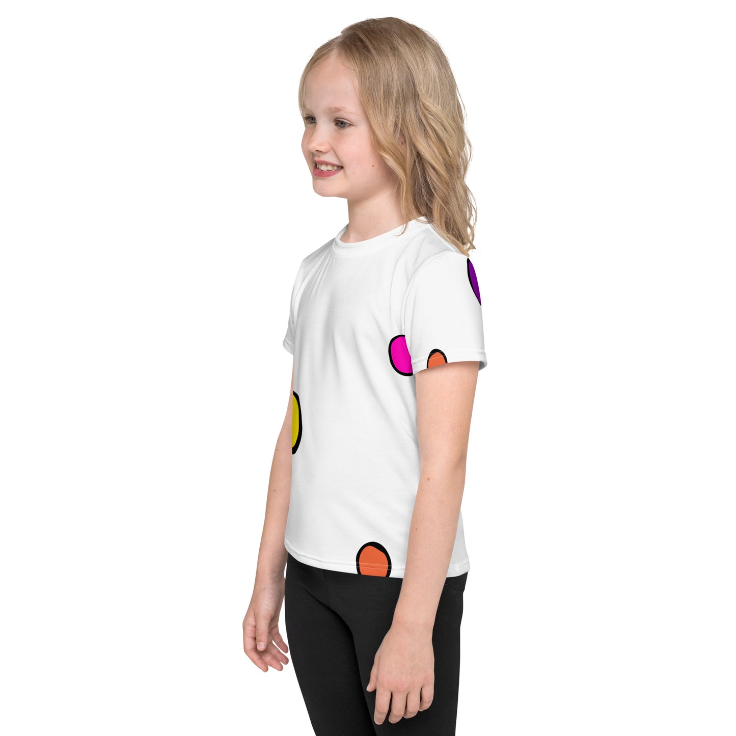 Dots Kids crew neck t-shirt