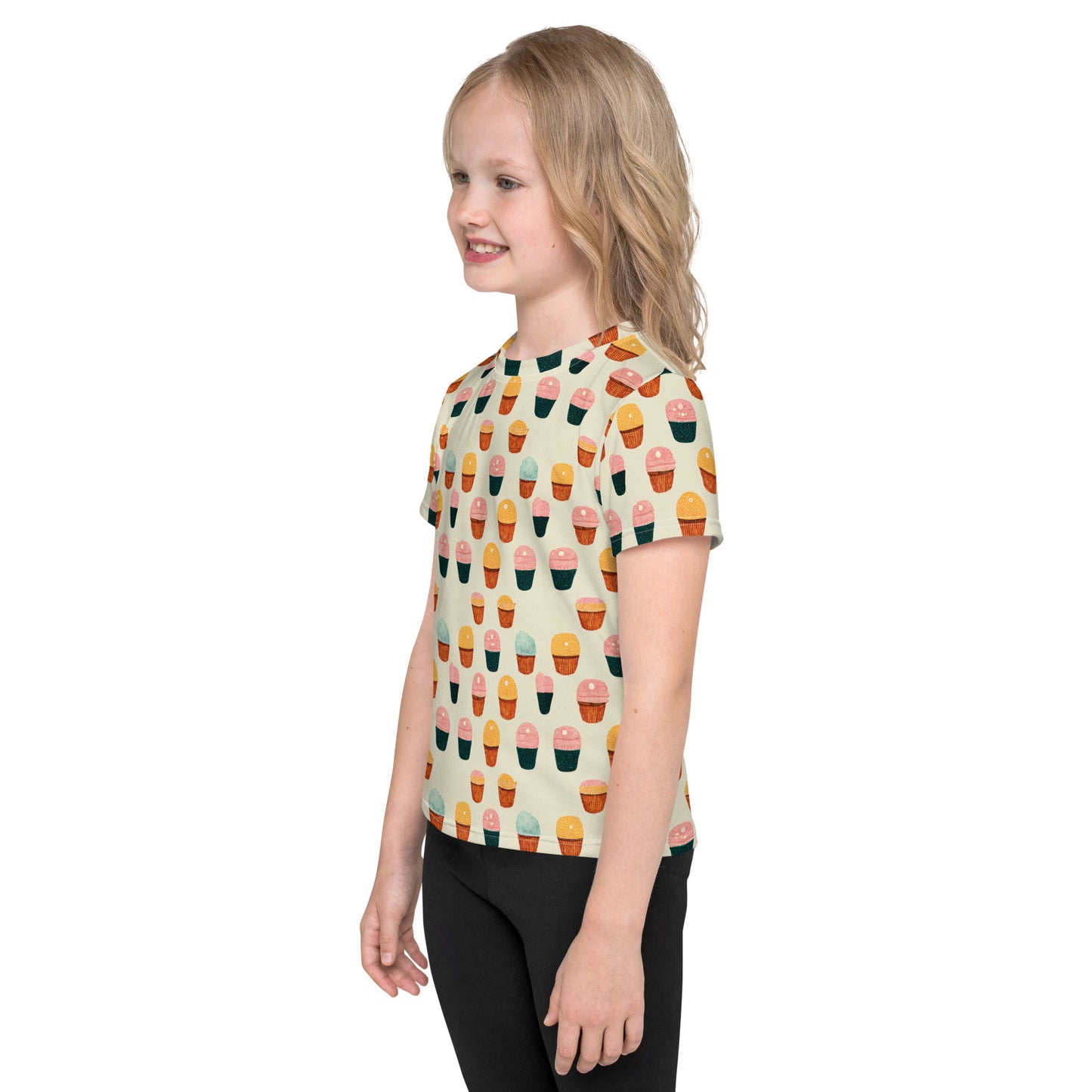 Cheerful Medley Girl’s crew neck t-shirt