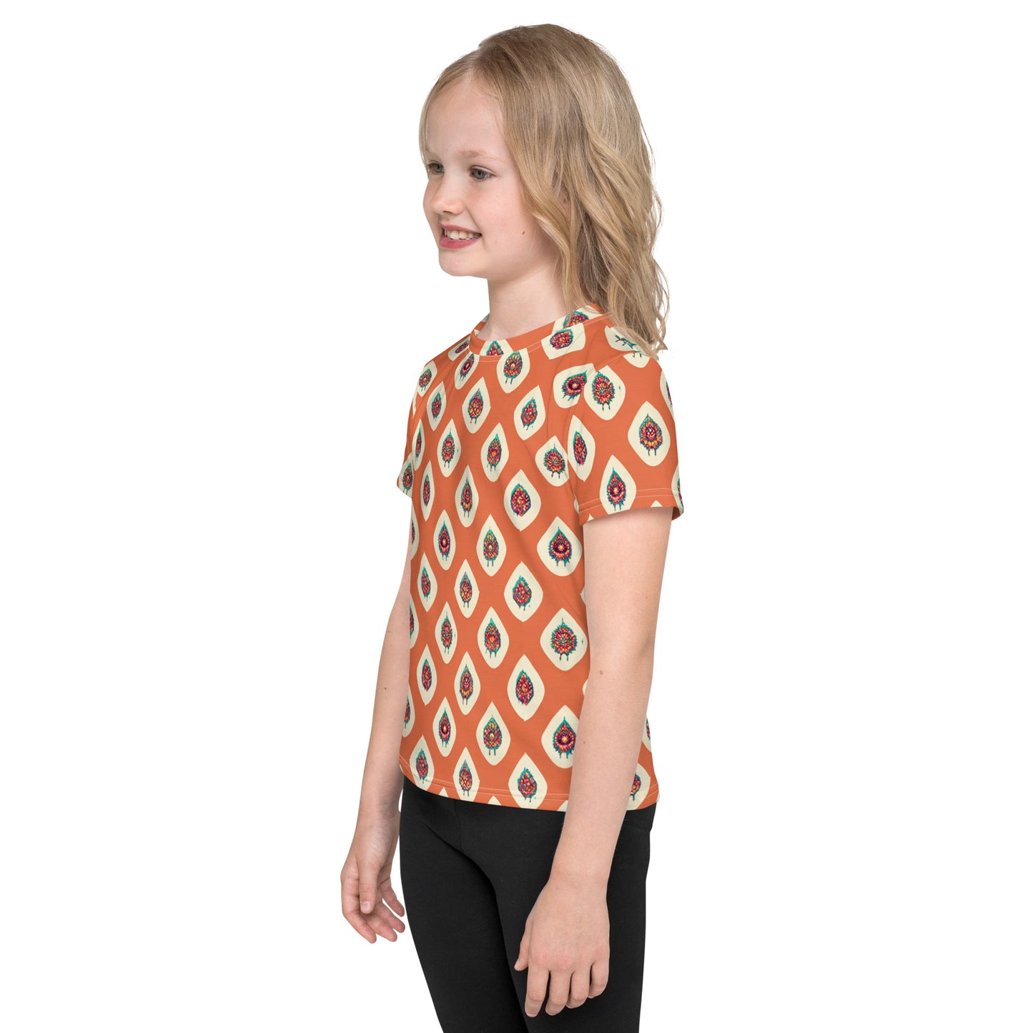 Mango Tango Girl’s crew neck t-shirt