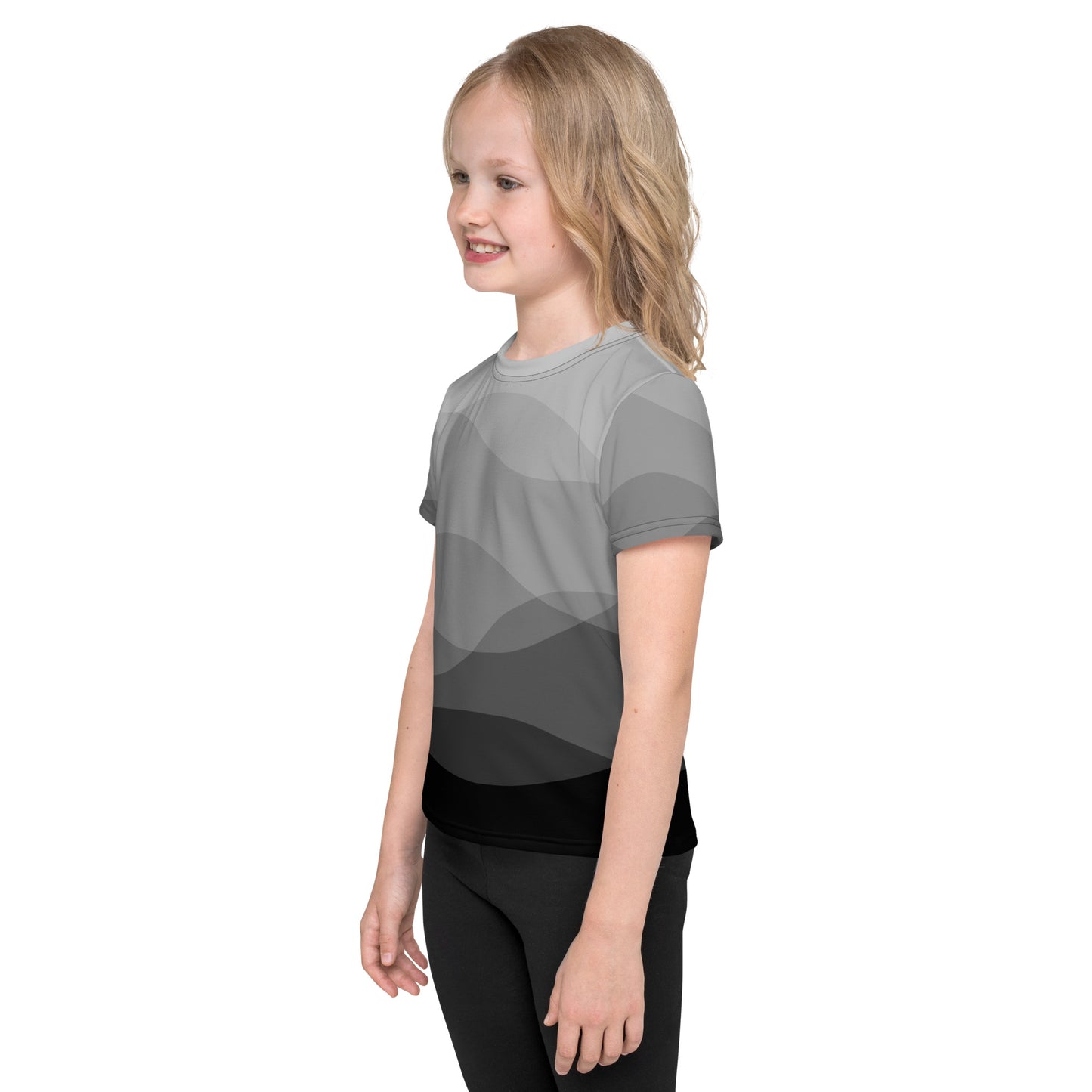 Shadow Swells Girl’s crew neck t-shirt