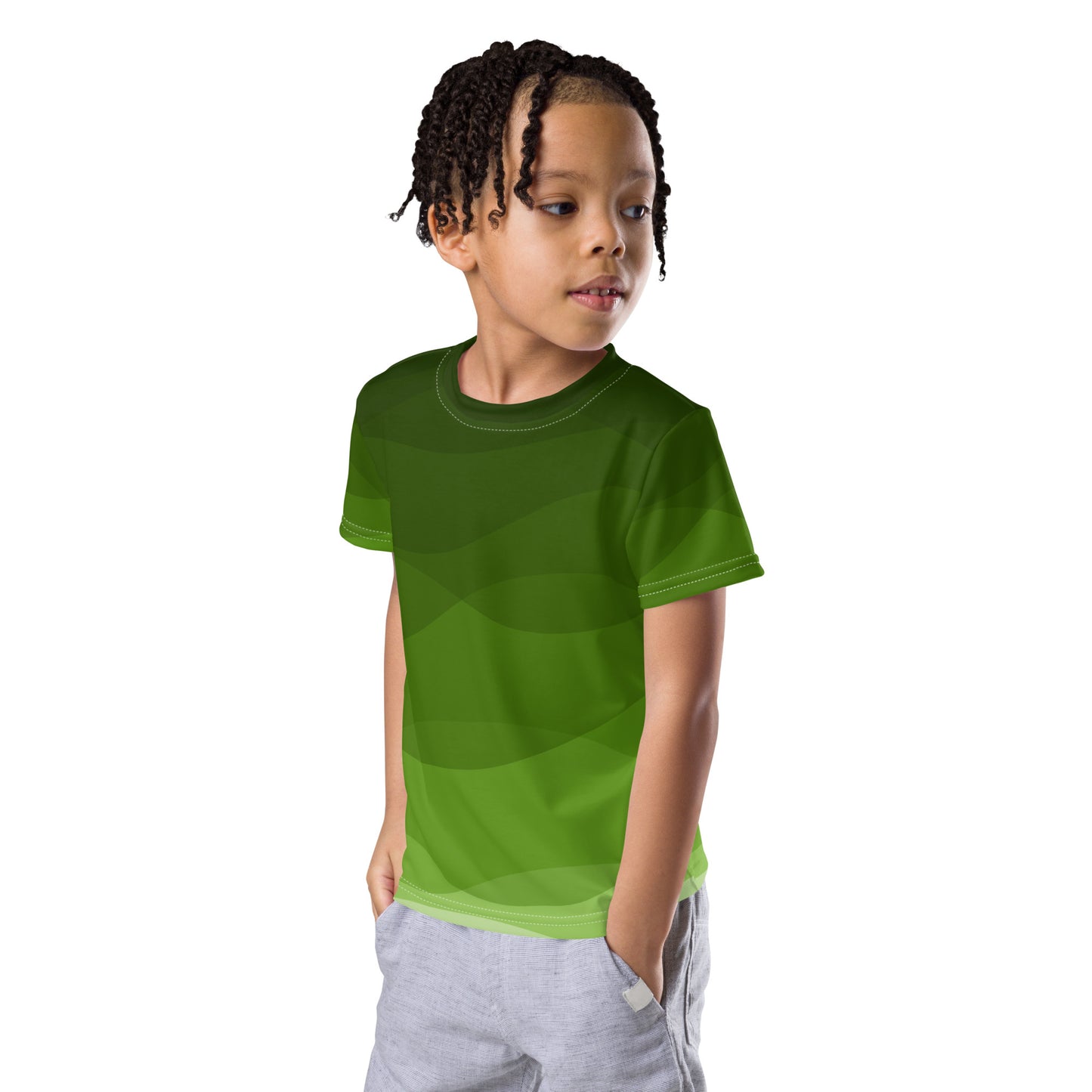 Mossy Beach Kids crew neck t-shirt