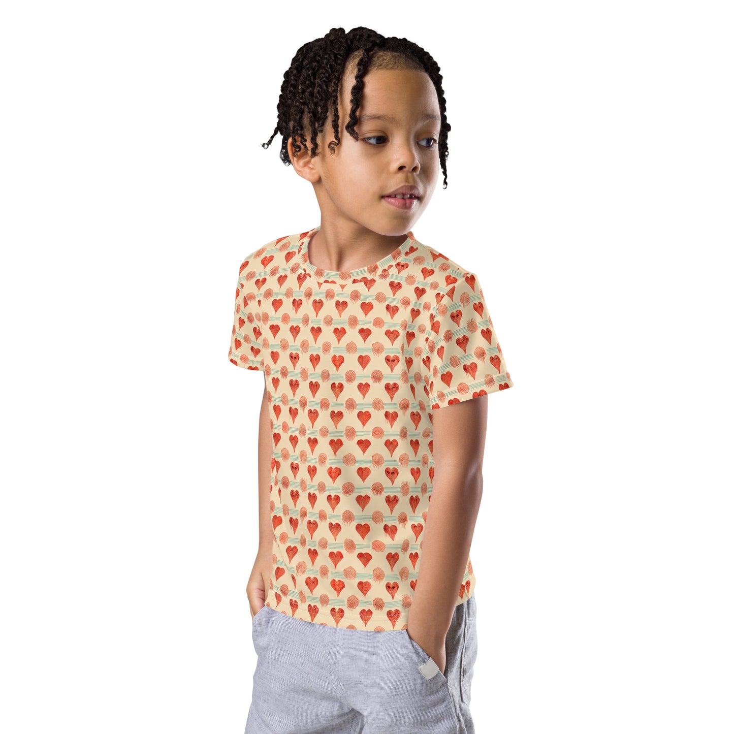 Loves Prints Boy’s crew neck t-shirt