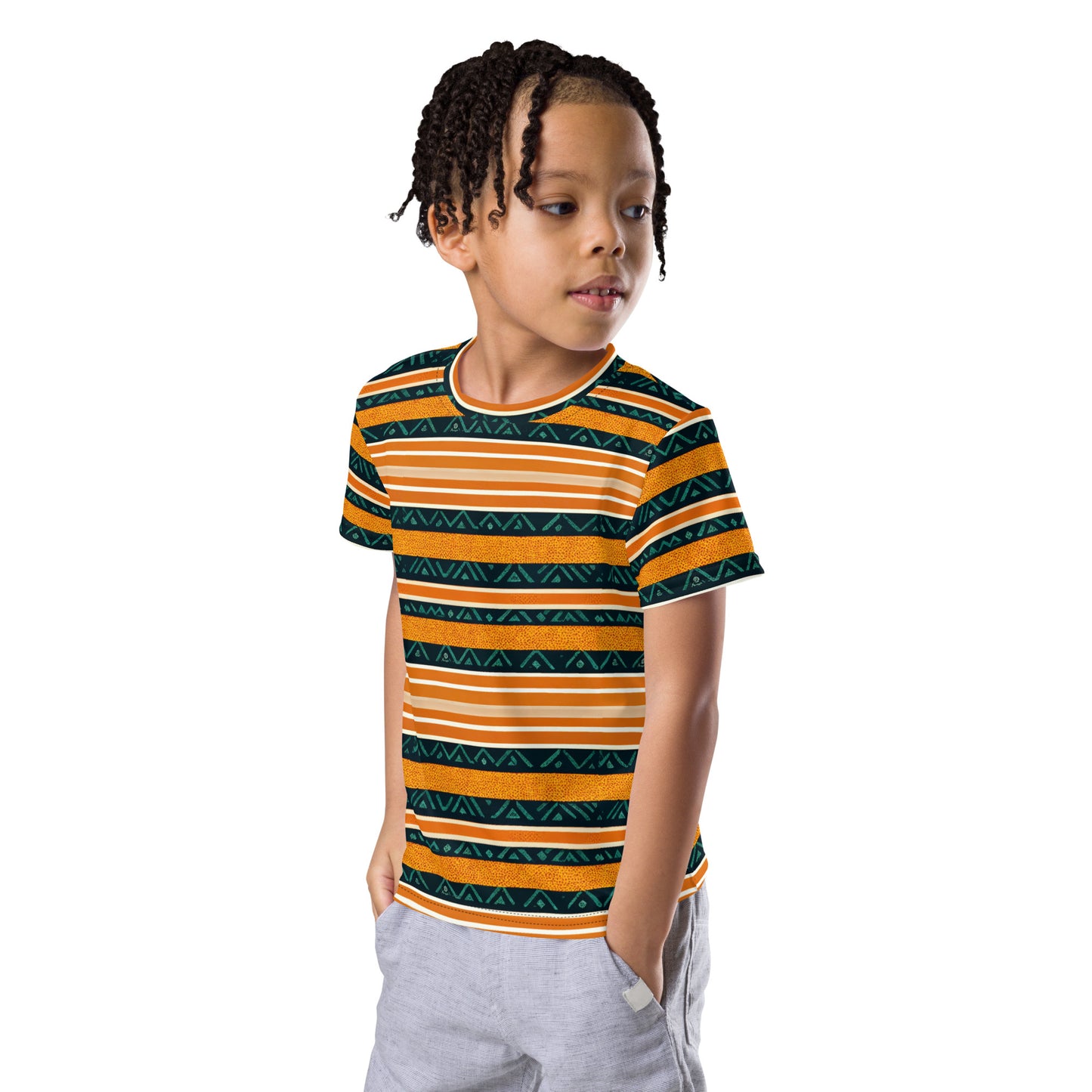 Serengeti Symphony Boy’s crew neck t-shirt