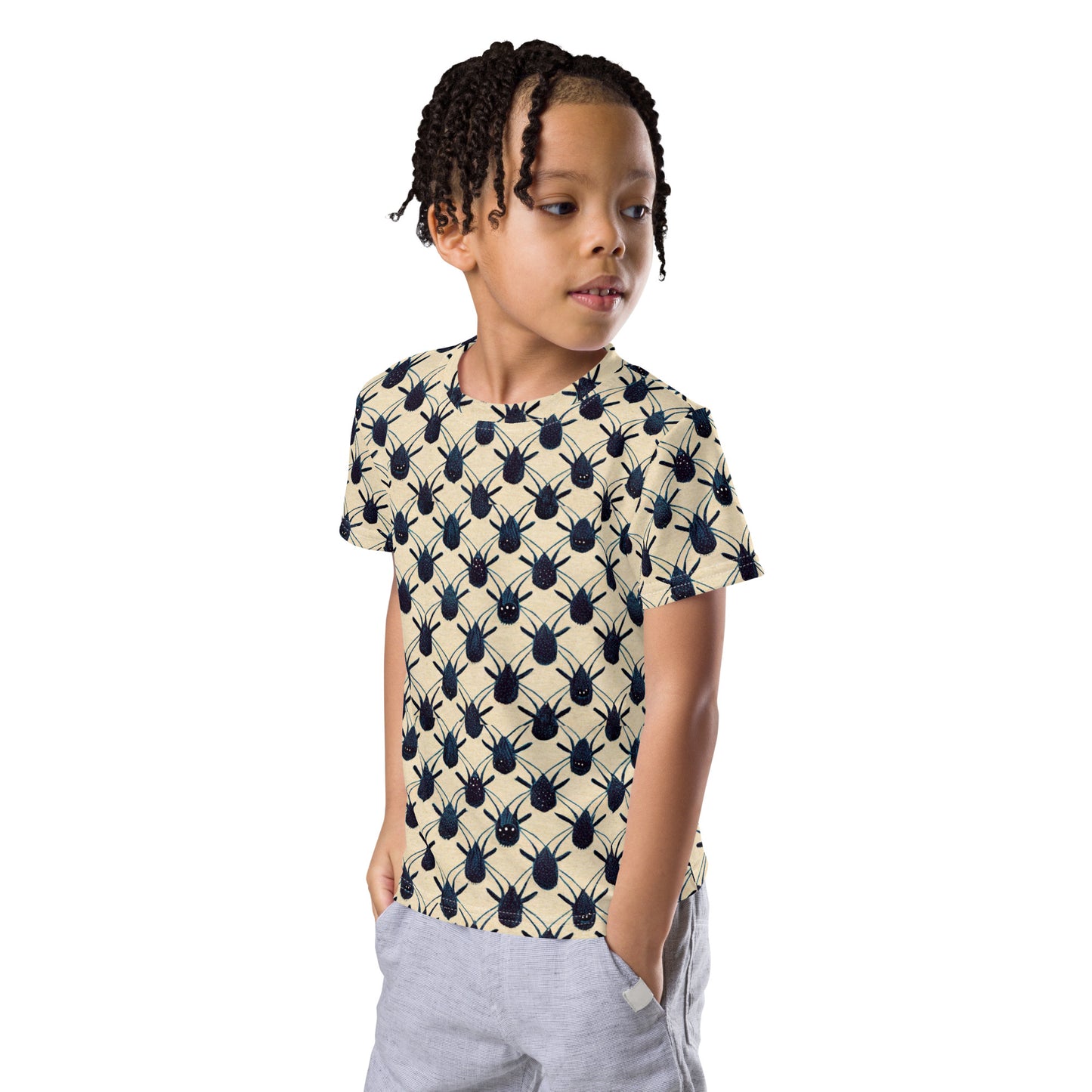 Spider Weave Boy’s crew neck t-shirt