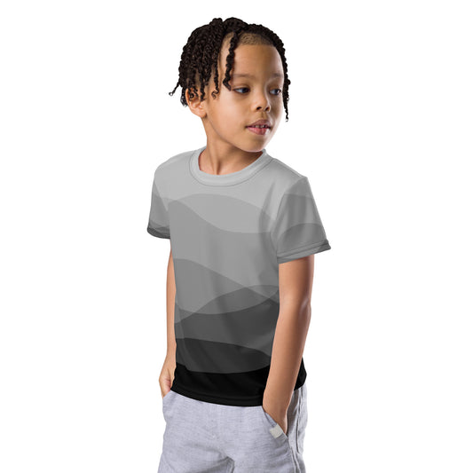 Shadow Swells Kids crew neck t-shirt