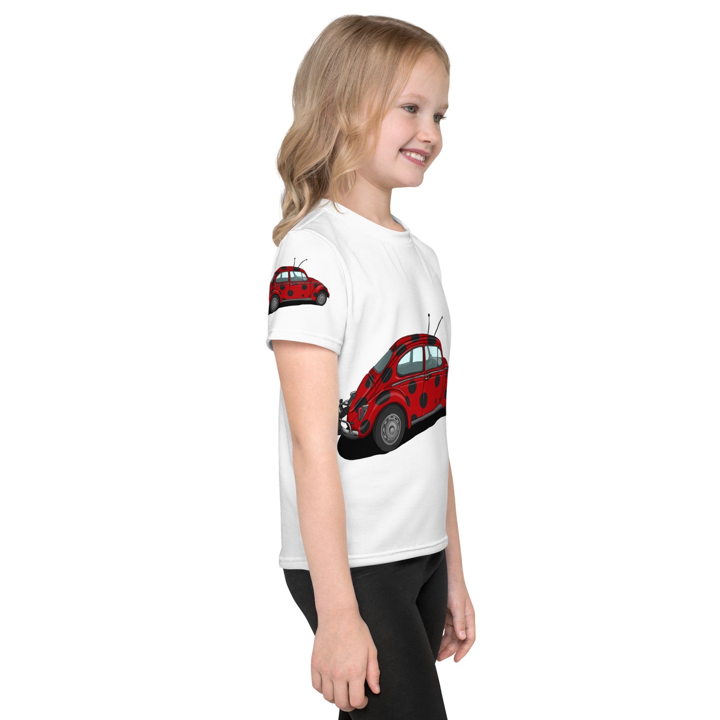 Lady VW Ladybug Kids crew neck t-shirt