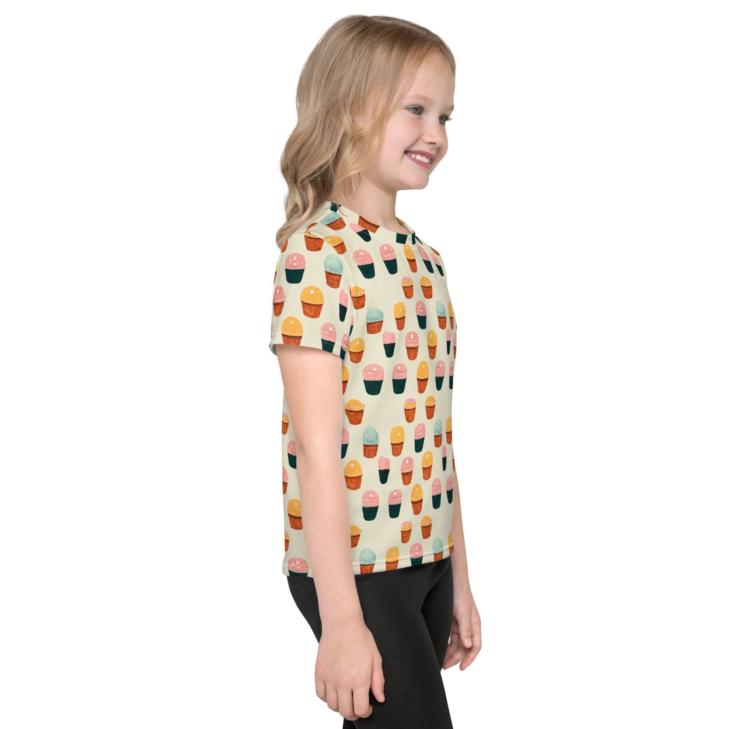 Cheerful Medley Girl’s crew neck t-shirt