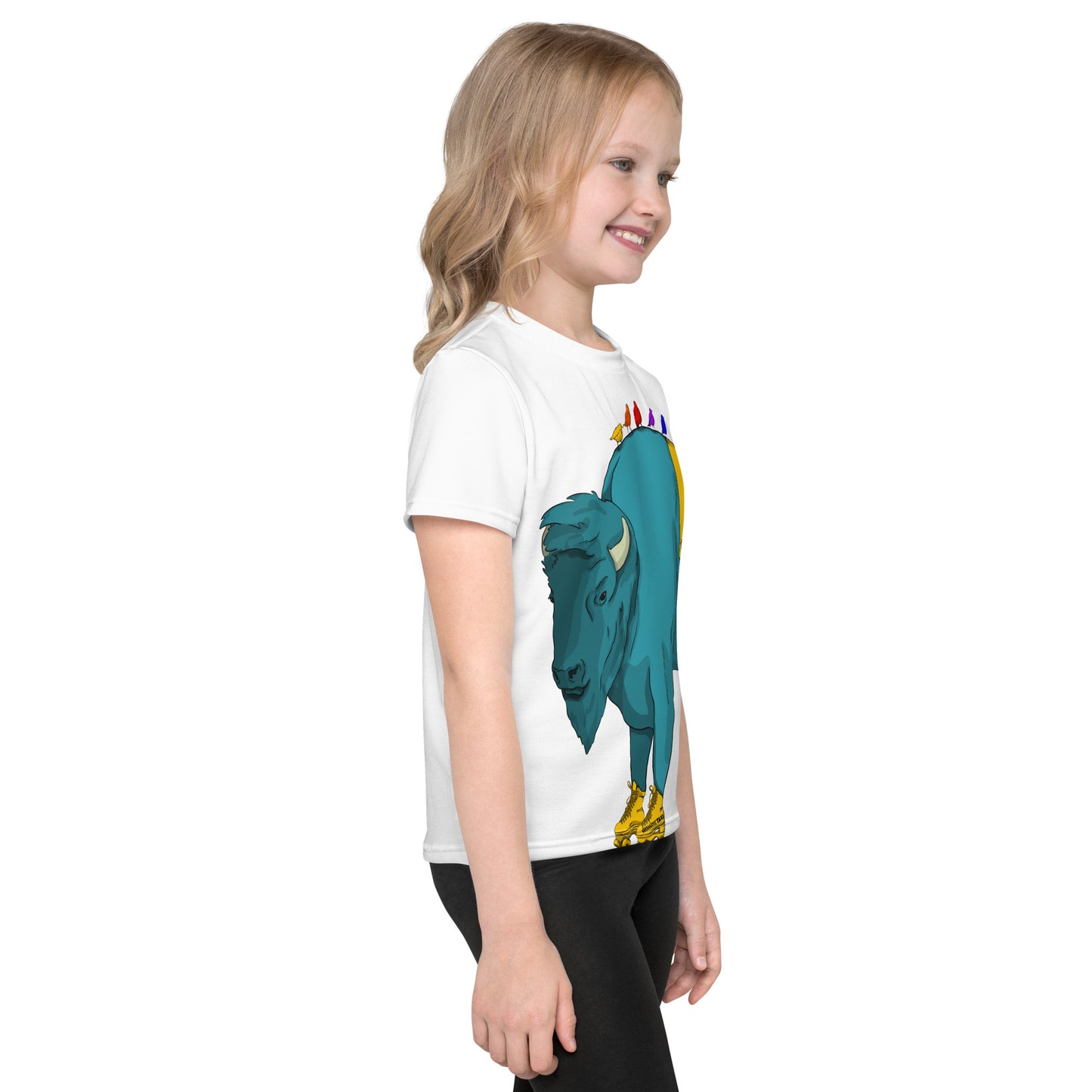 Commuter Bison Girl’s crew neck t-shirt