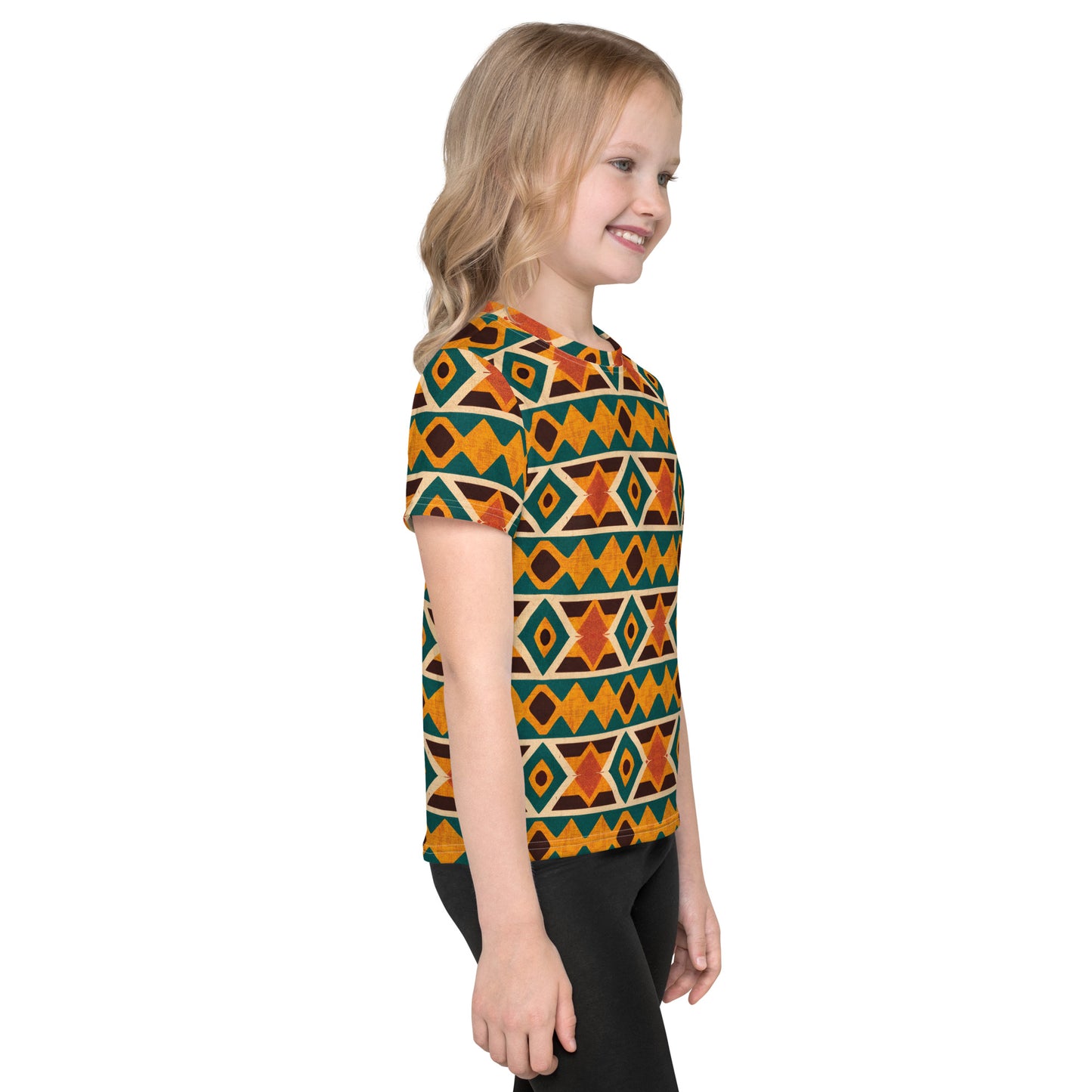 Tropical Diamond Tango Girl’s crew neck t-shirt