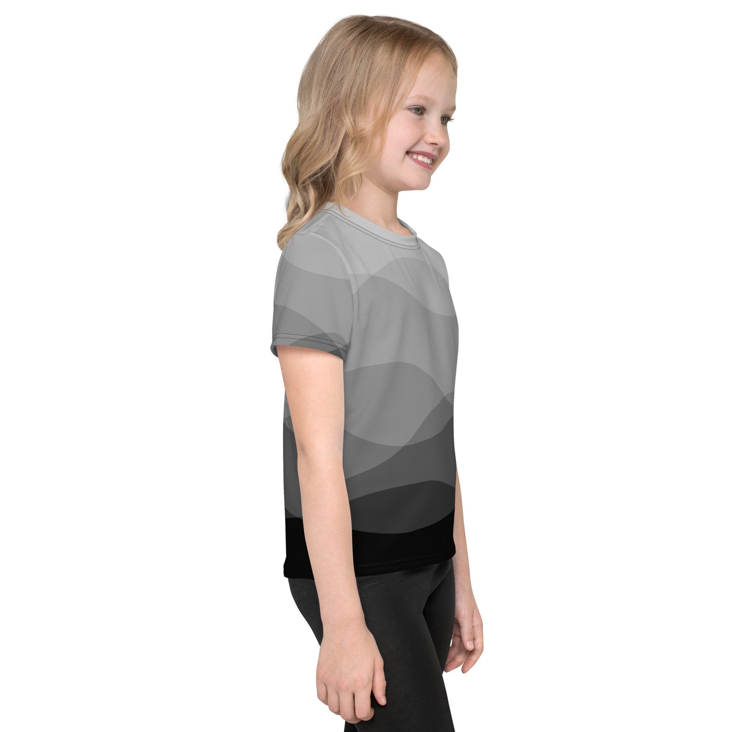 Shadow Swells Girl’s crew neck t-shirt