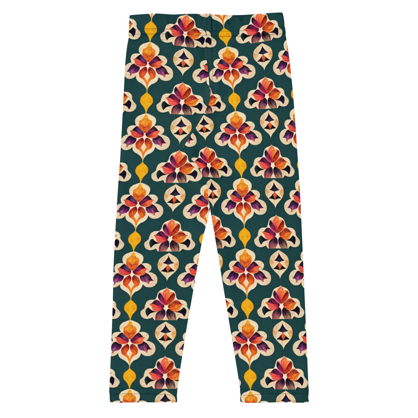 Ifrane’s Rainbow Blossoms Kid's Leggings