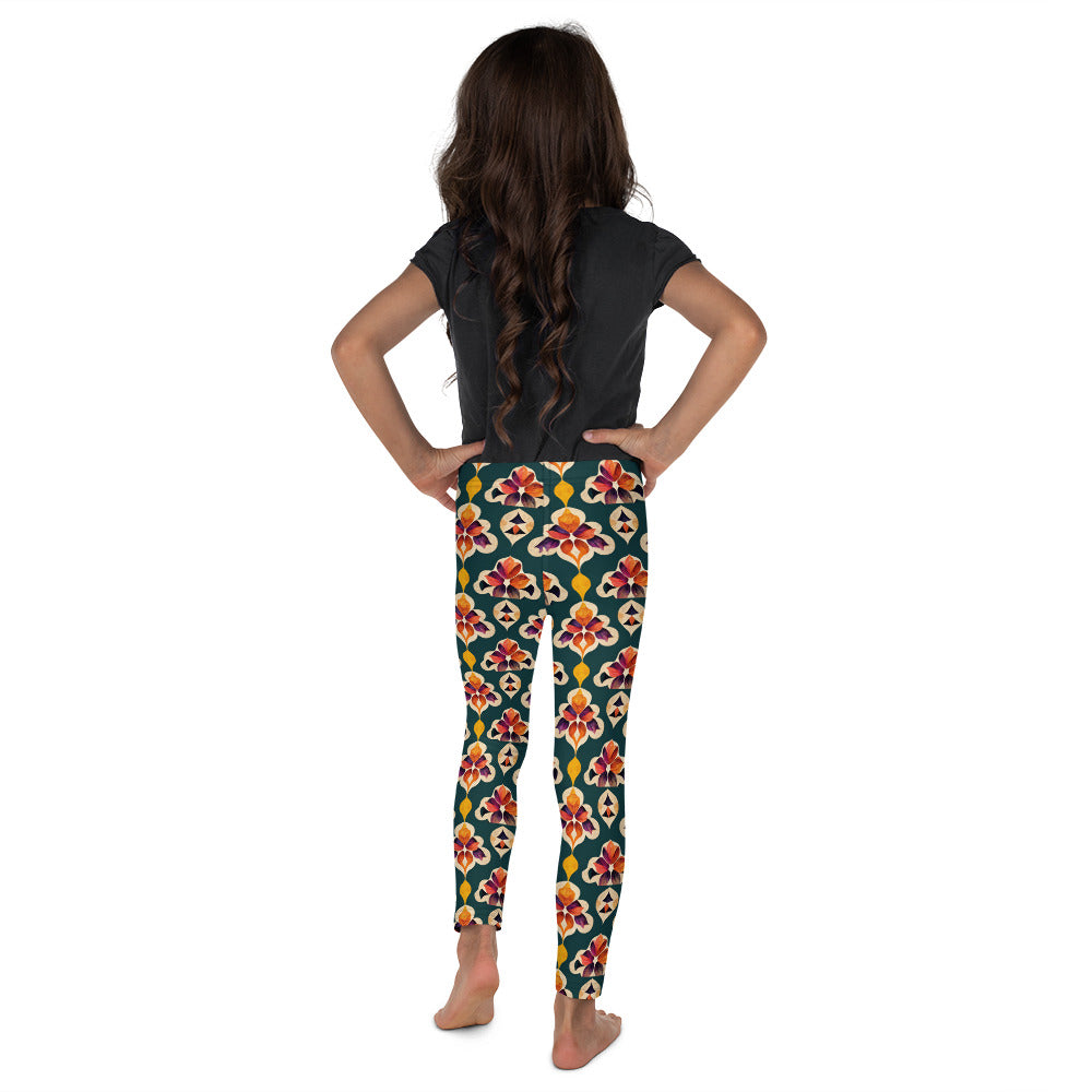 Ifrane’s Rainbow Blossoms Kid's Leggings