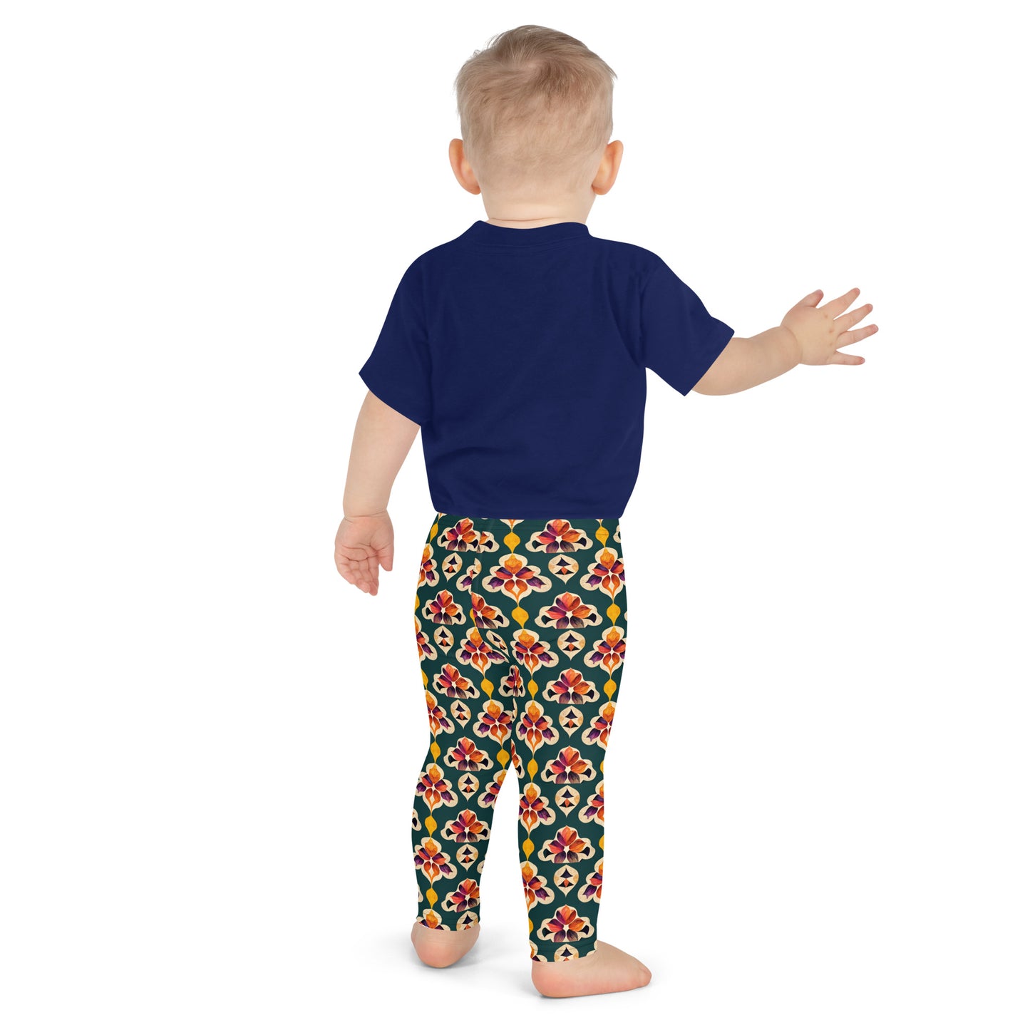 Ifrane’s Rainbow Blossoms Kid's Leggings