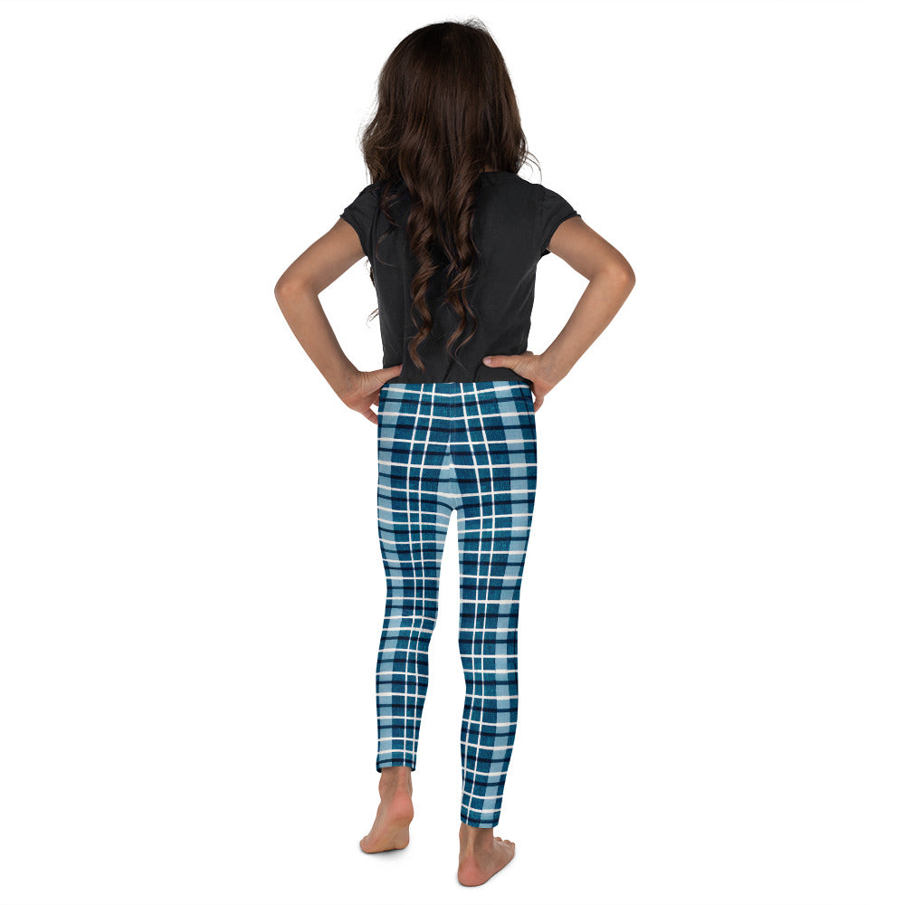 Scotsman’s Skyward Plaid Girl’s Leggings