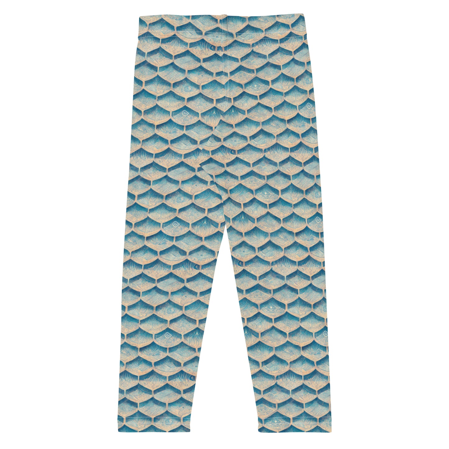 Seafoam Scales Girl’s Leggings